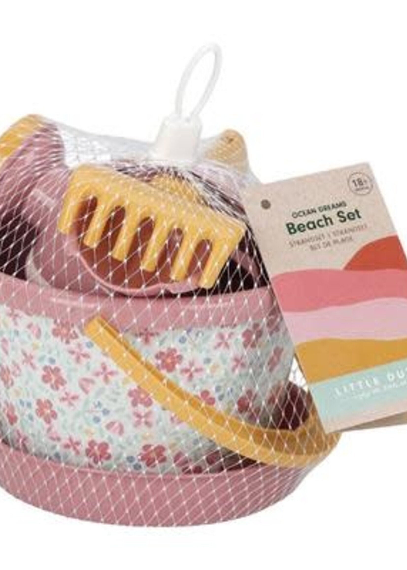 Little Dutch Little Dutch - strandset roze 5-delig