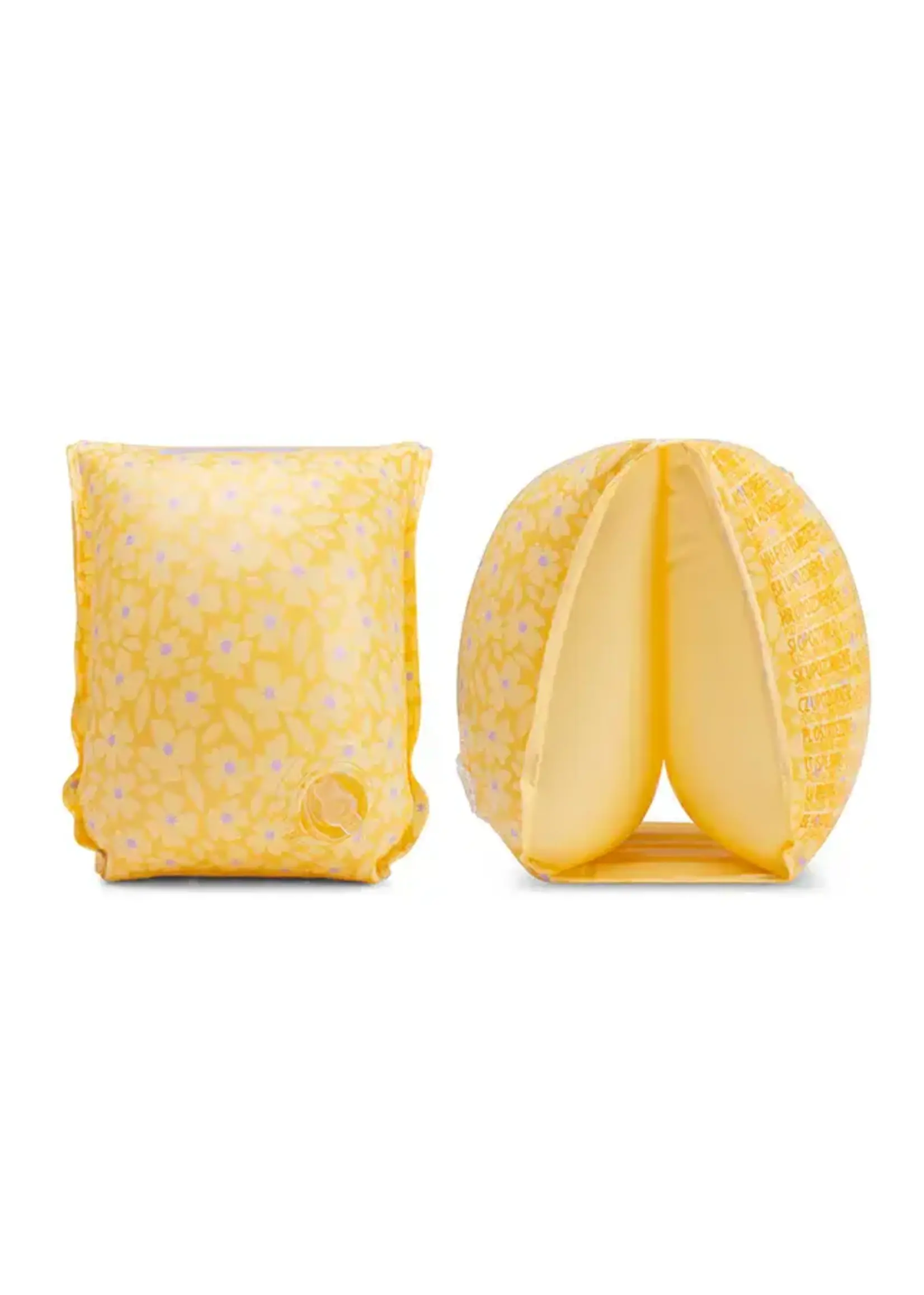 Swim Essentials Swim Essentials - armband flowers yellow 0-2 jaar