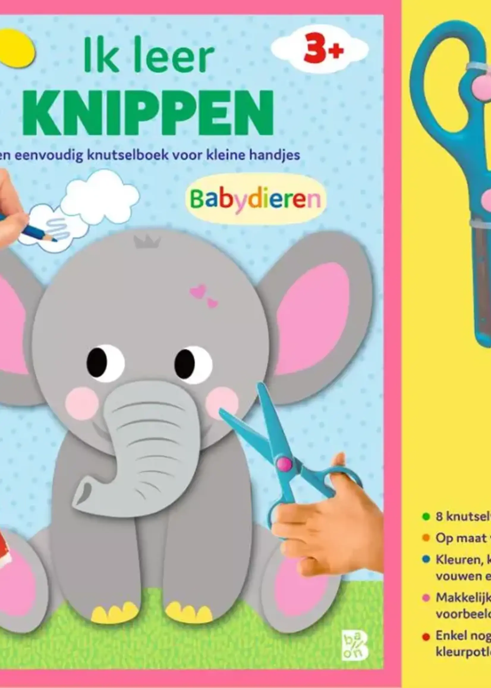 Ballon Ik leer knippen 3+ babydieren