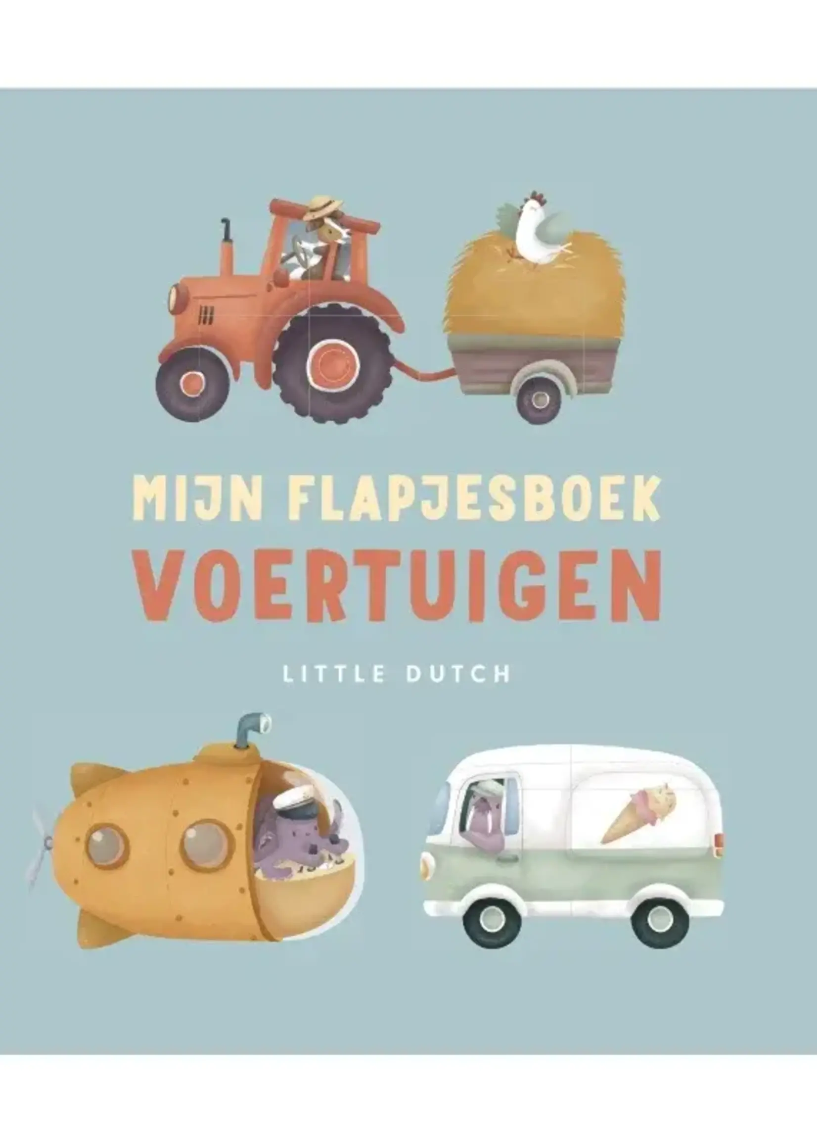 Little Dutch Little Dutch - mijn flapjesboek voertuigen