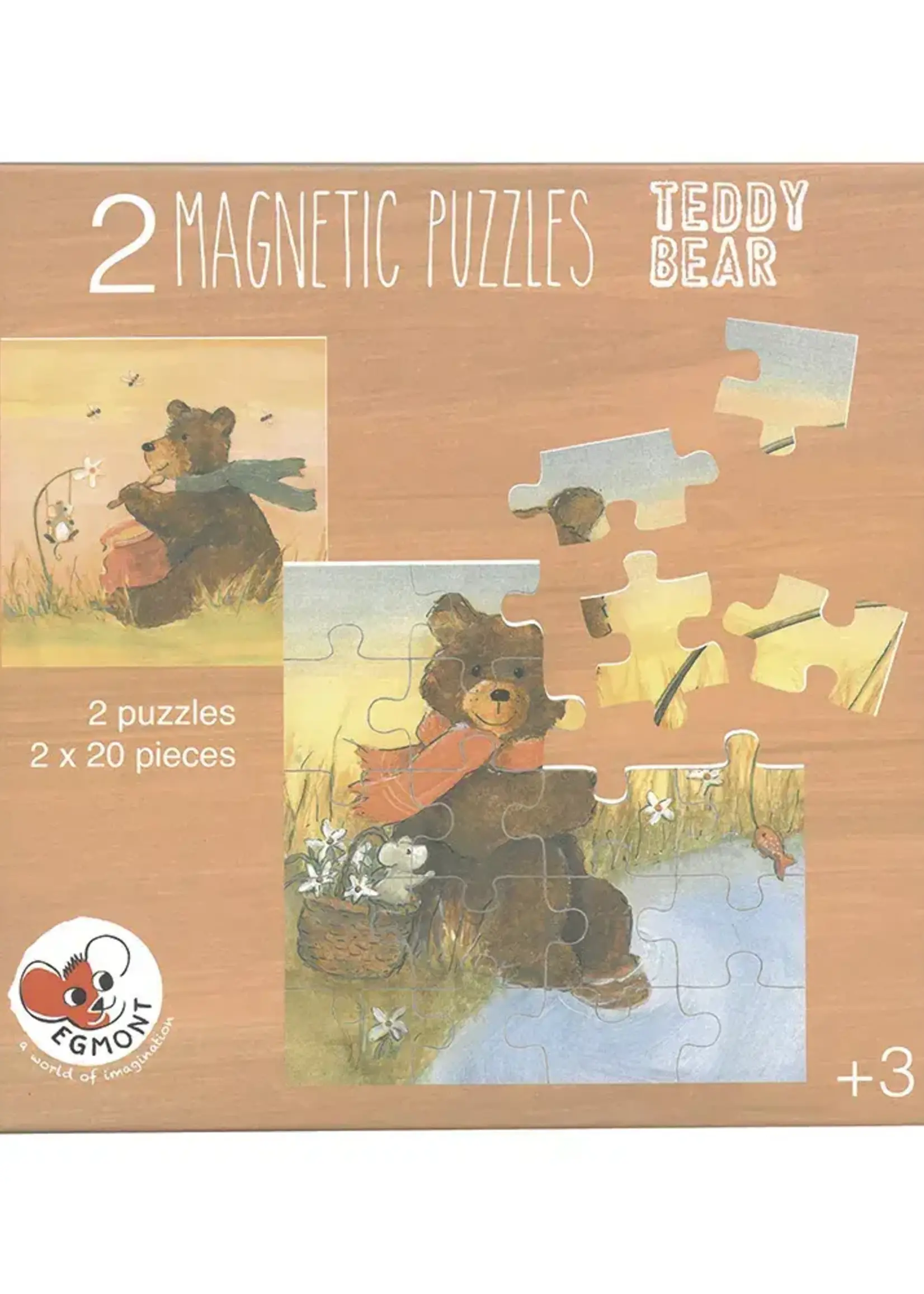 Egmont Toys Egmont Toys - magneetpuzzel beer 17,5 x 17,5 cm
