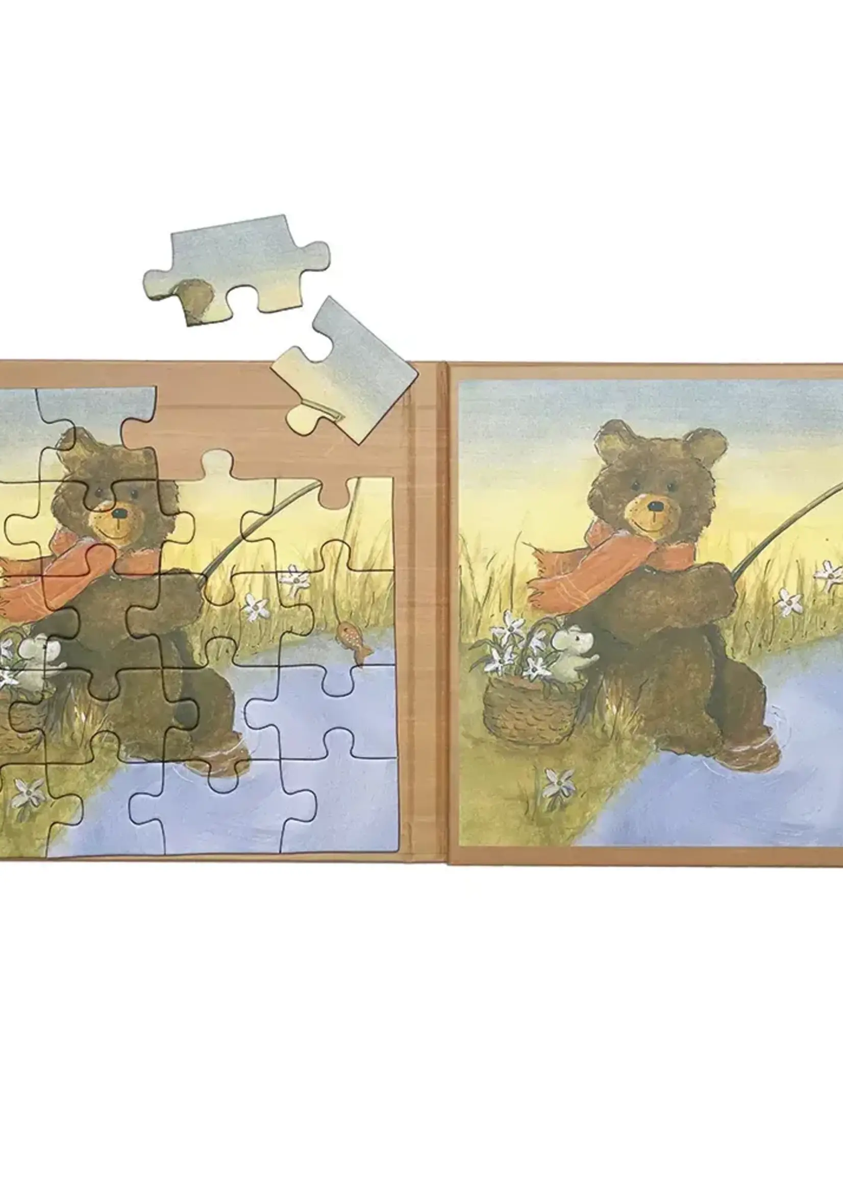 Egmont Toys Egmont Toys - magneetpuzzel beer 17,5 x 17,5 cm