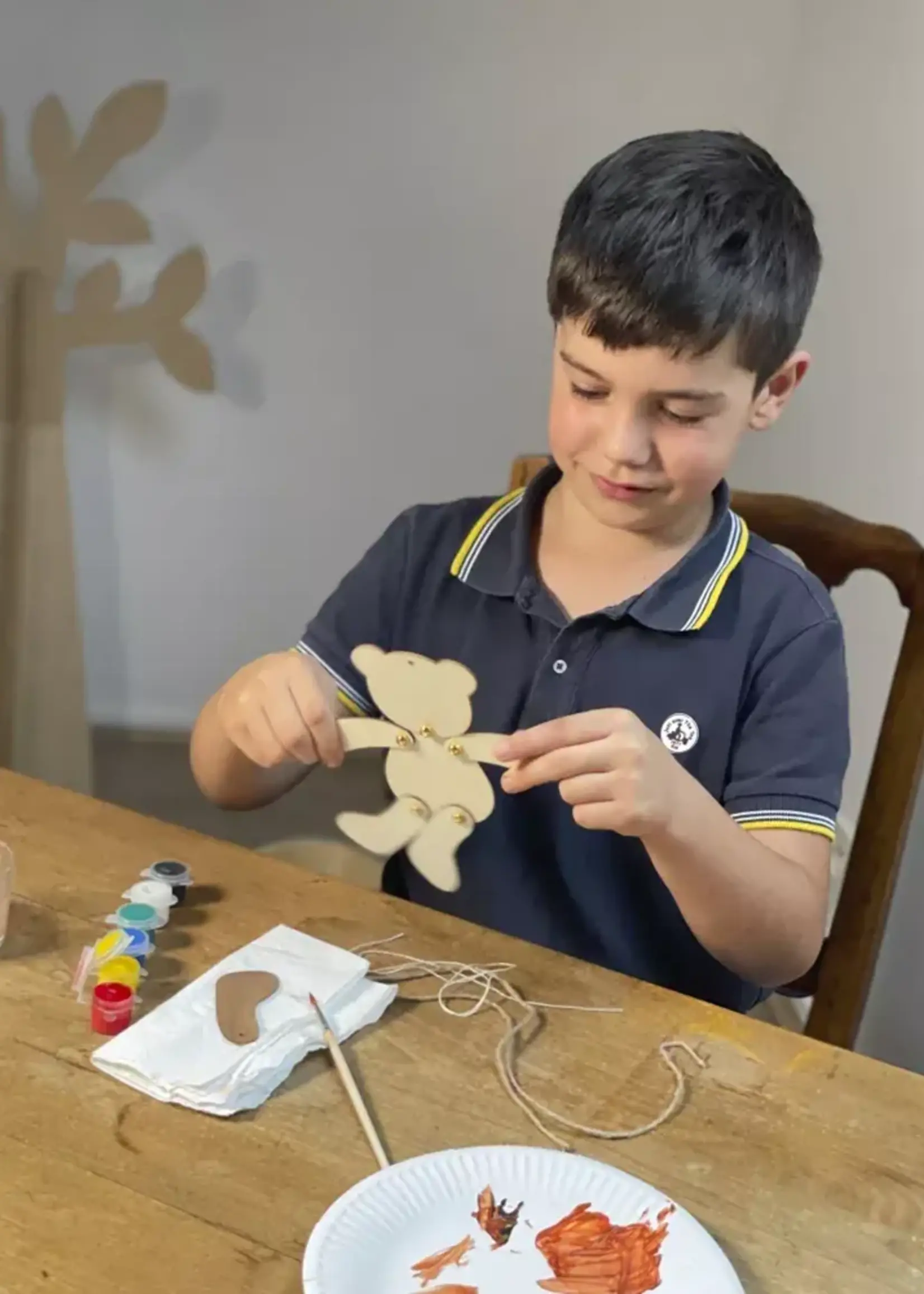 Egmont Toys Egmont Toys - houtentrekpop beschilderen