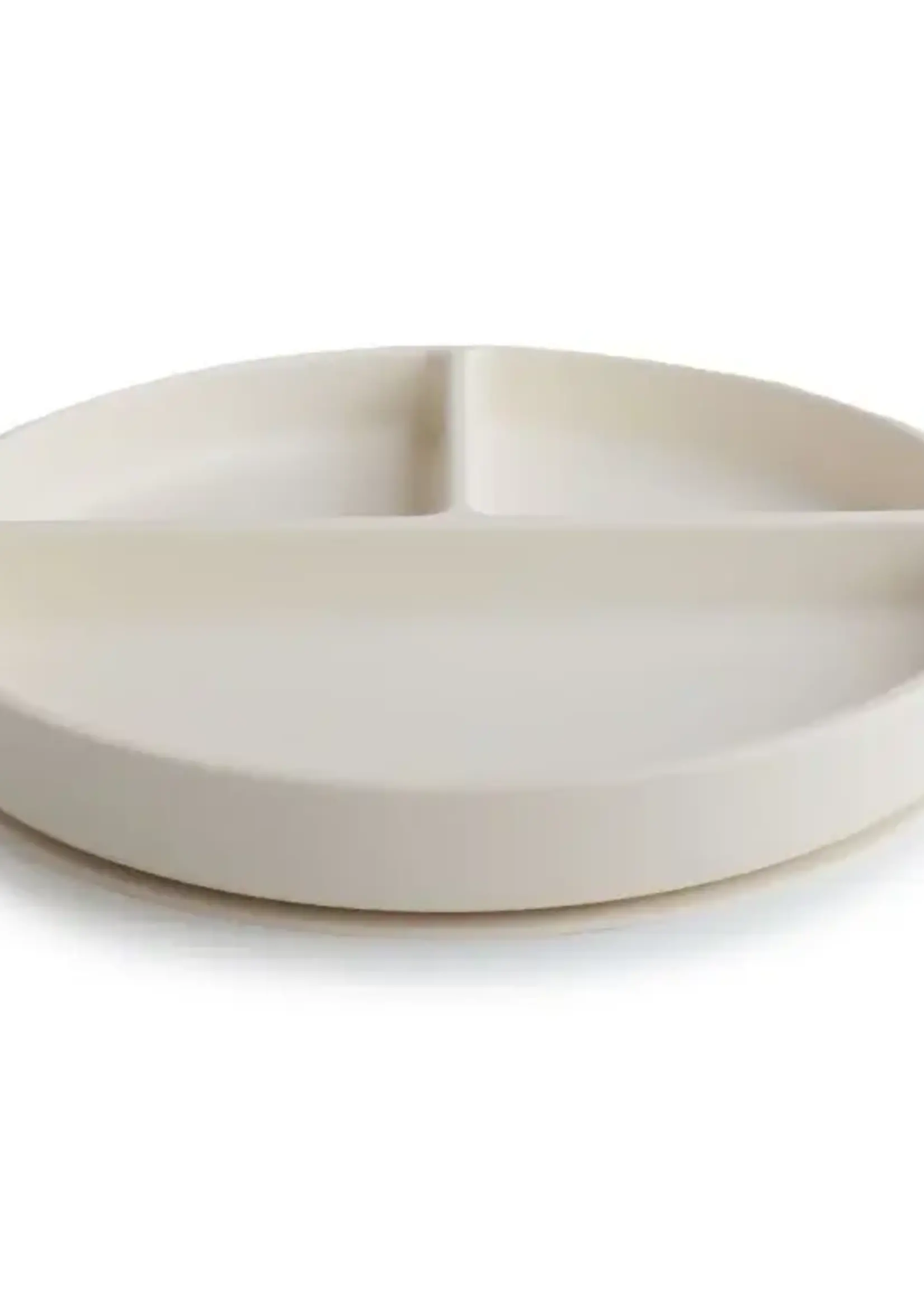 Mushie Mushie - silicone plate ivory