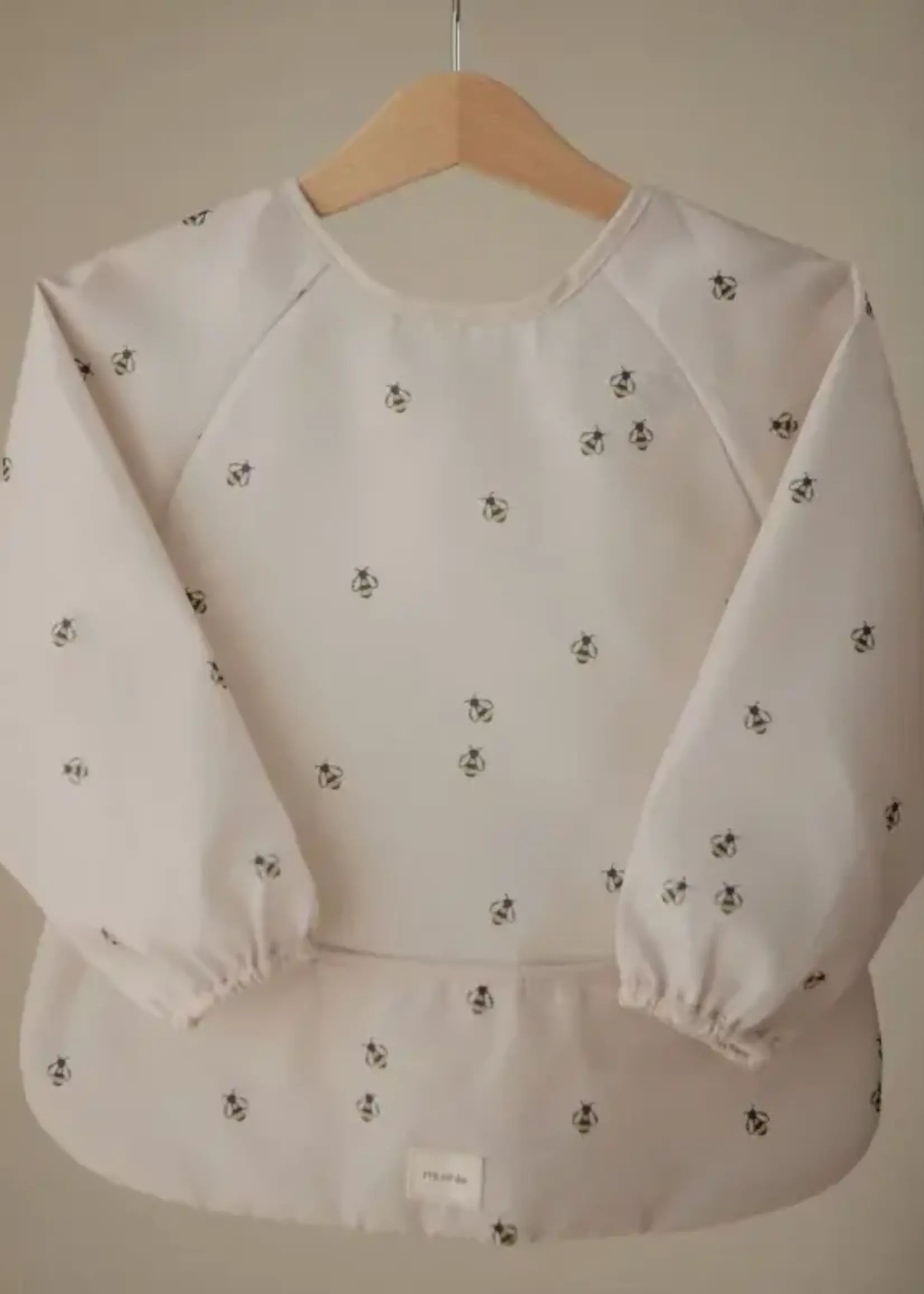 Mushie Mushi - long sleeve bib bees