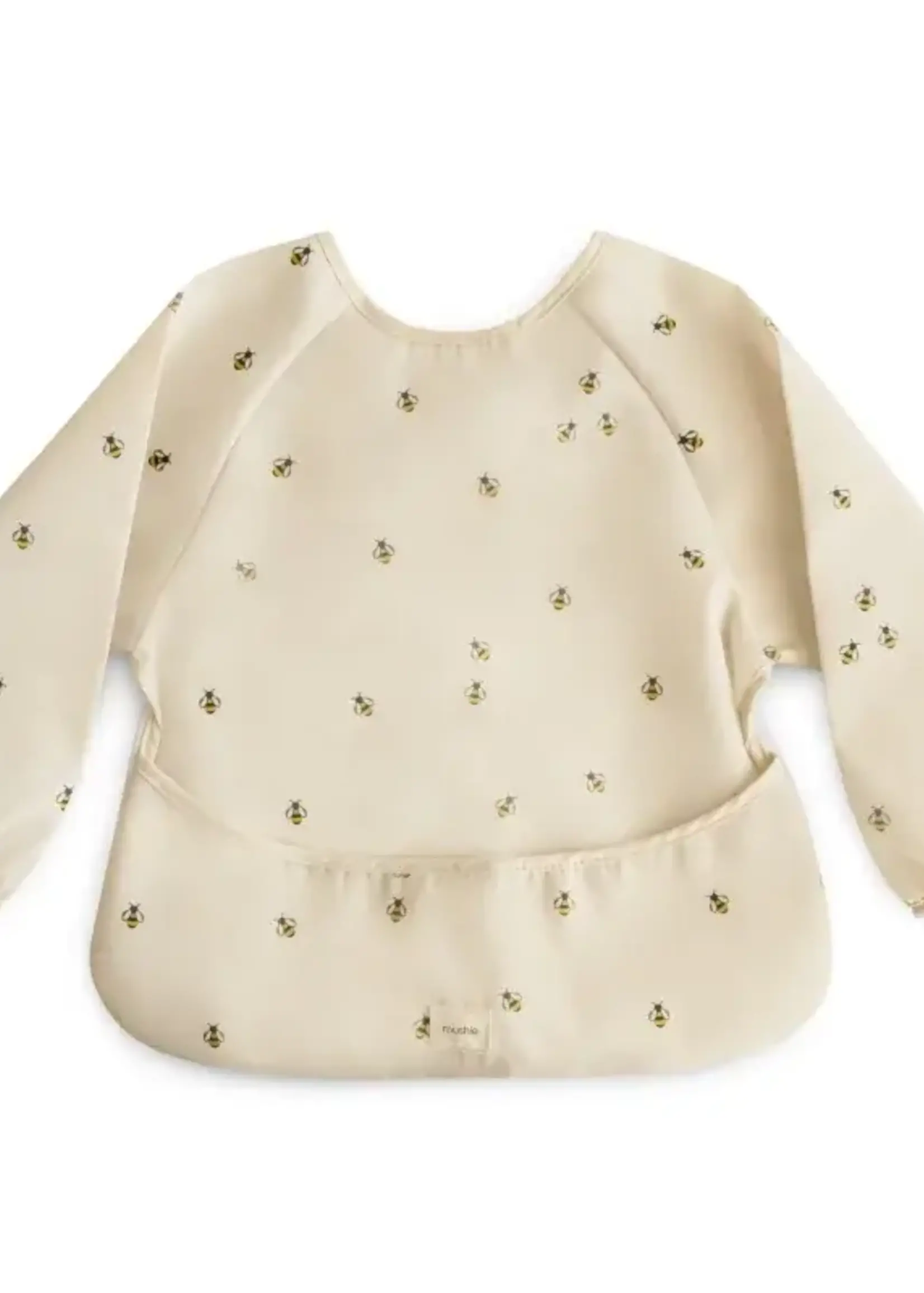 Mushie Mushi - long sleeve bib bees