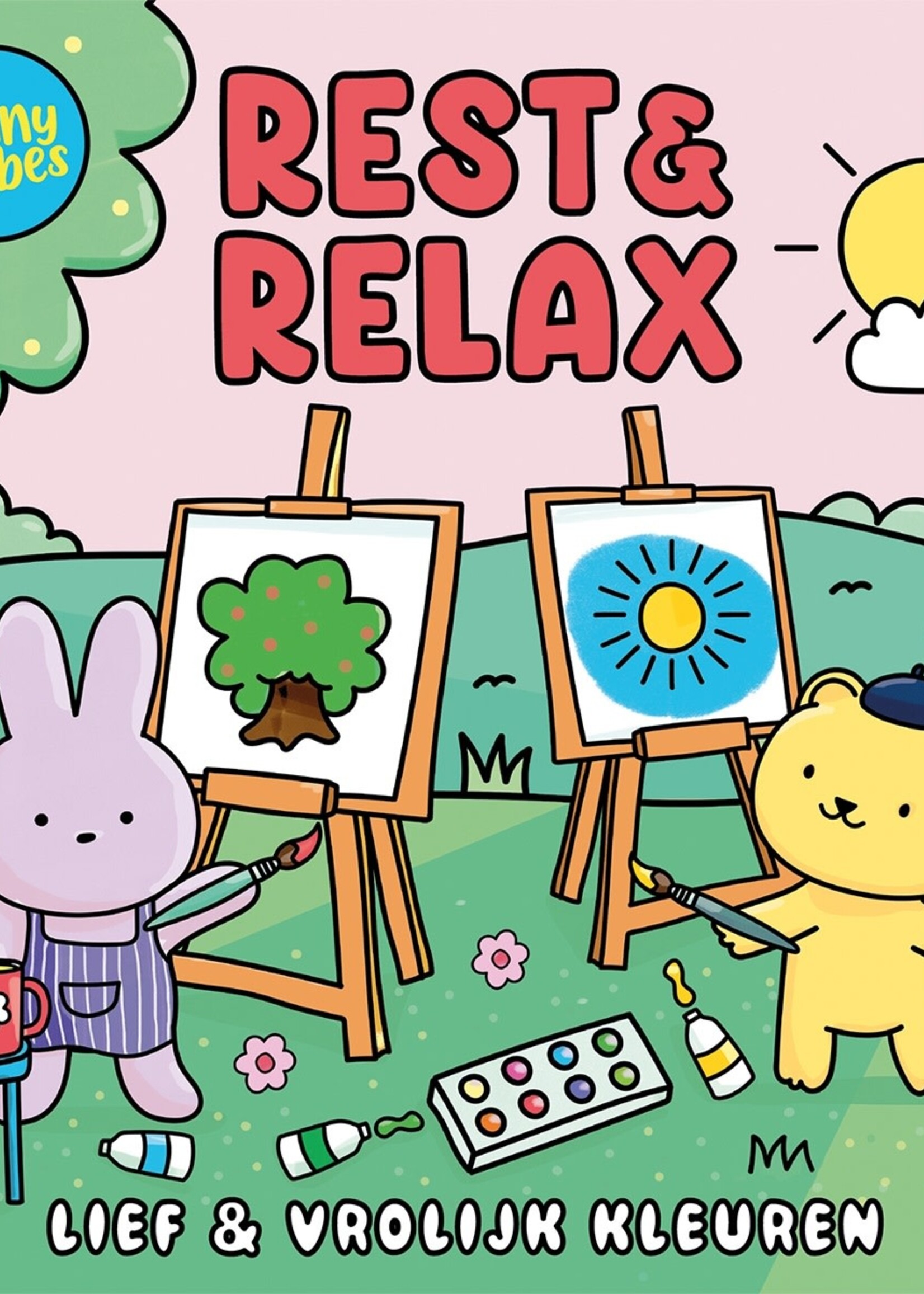 Lantaarn Lantaarn - kleurboek  sunny vibes rest & relax