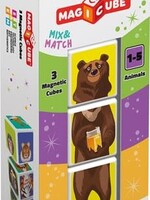 Geomag Geomag - magicube mix & match animals 3pcs mangnetische blokken