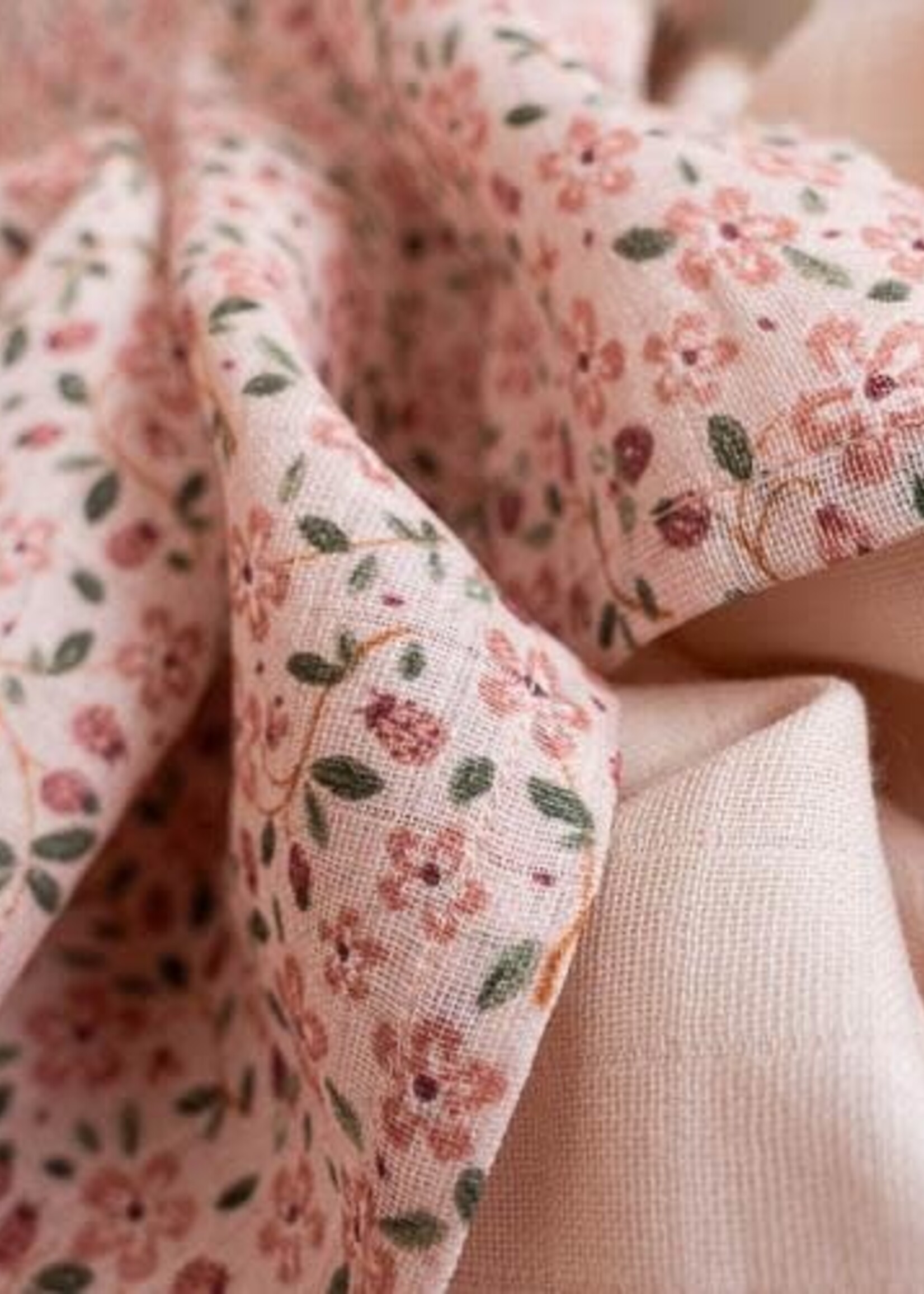 Little Dutch Little Dutch - swaddle doek hydrofiel 120x120cm fairy floral