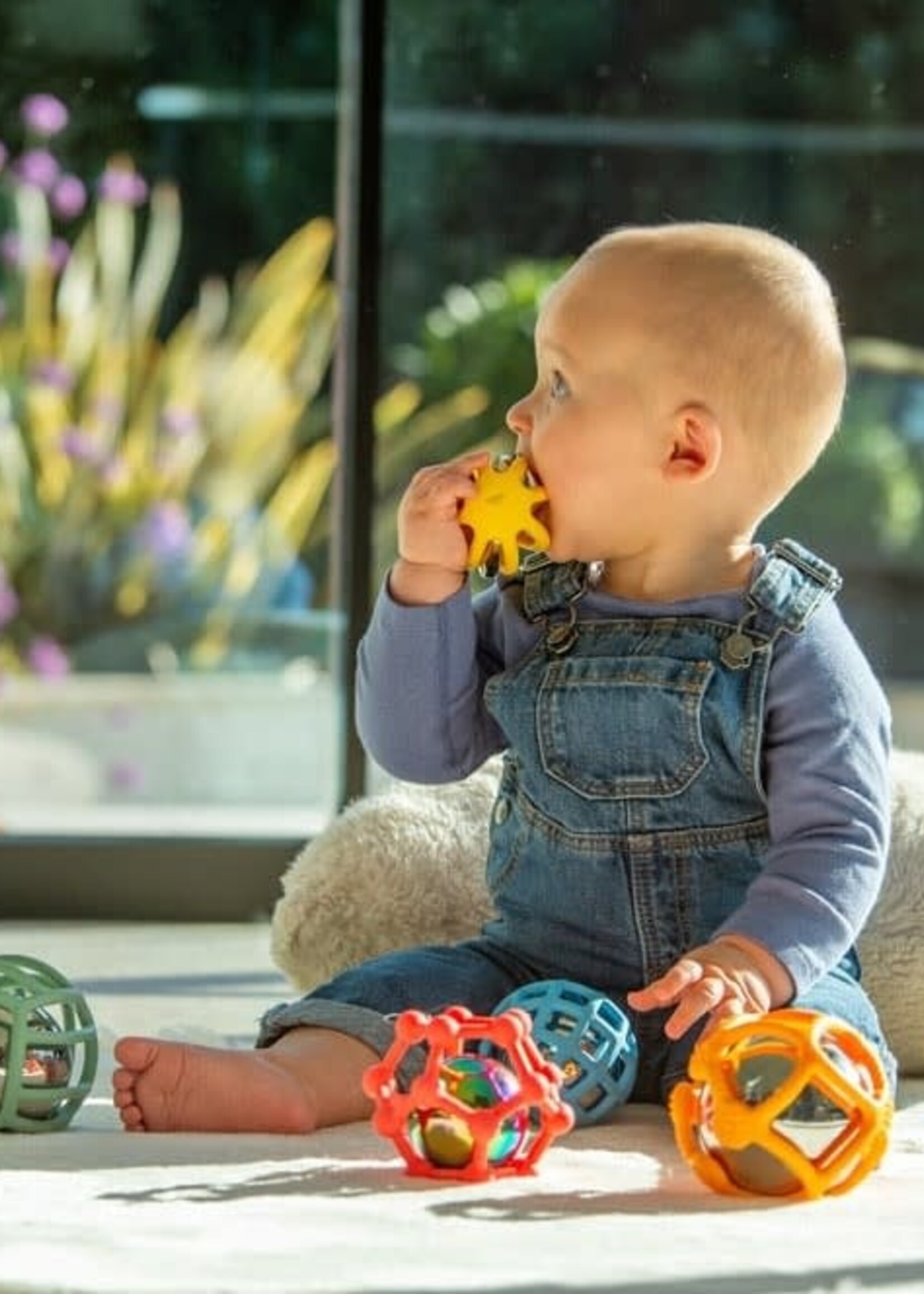 Tickit Tickit - silisoft flexibele ballen regenboog 5 stuks