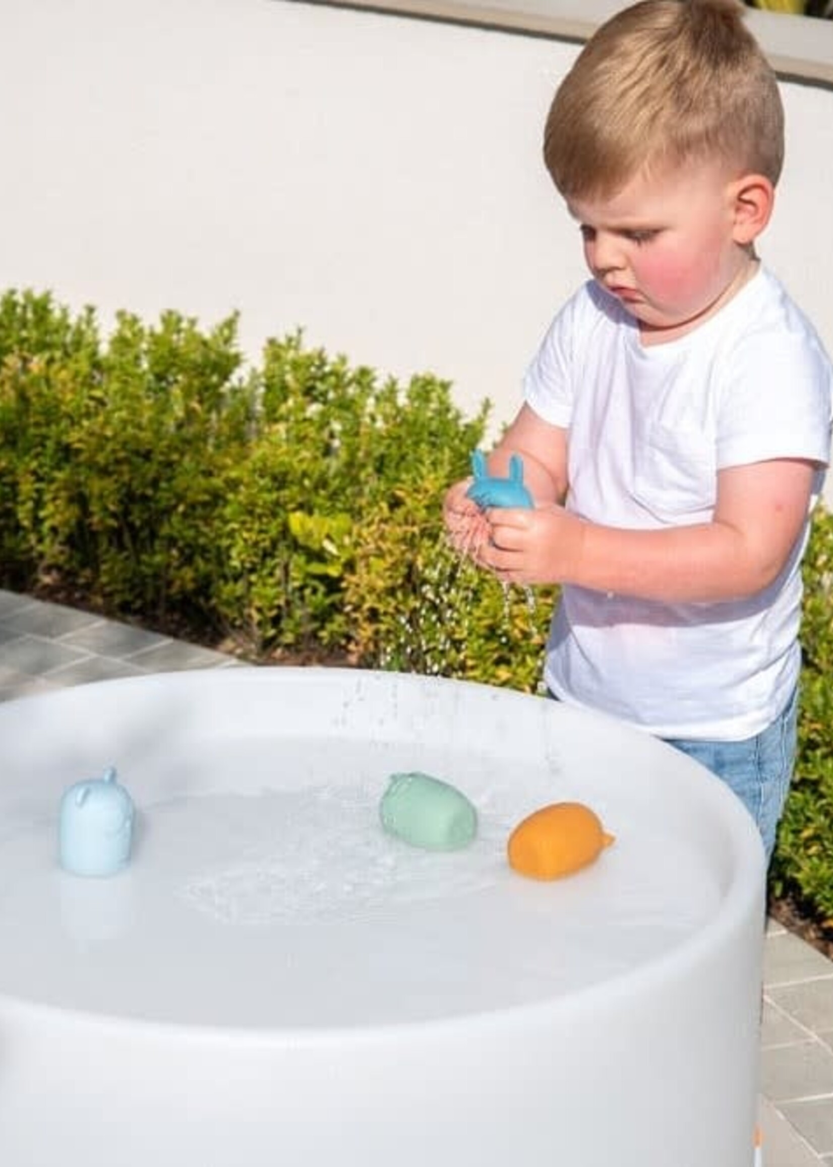 Tickit Tickit - silisoft dierlijke waterspuiters neutrale kleuren 4 stuks