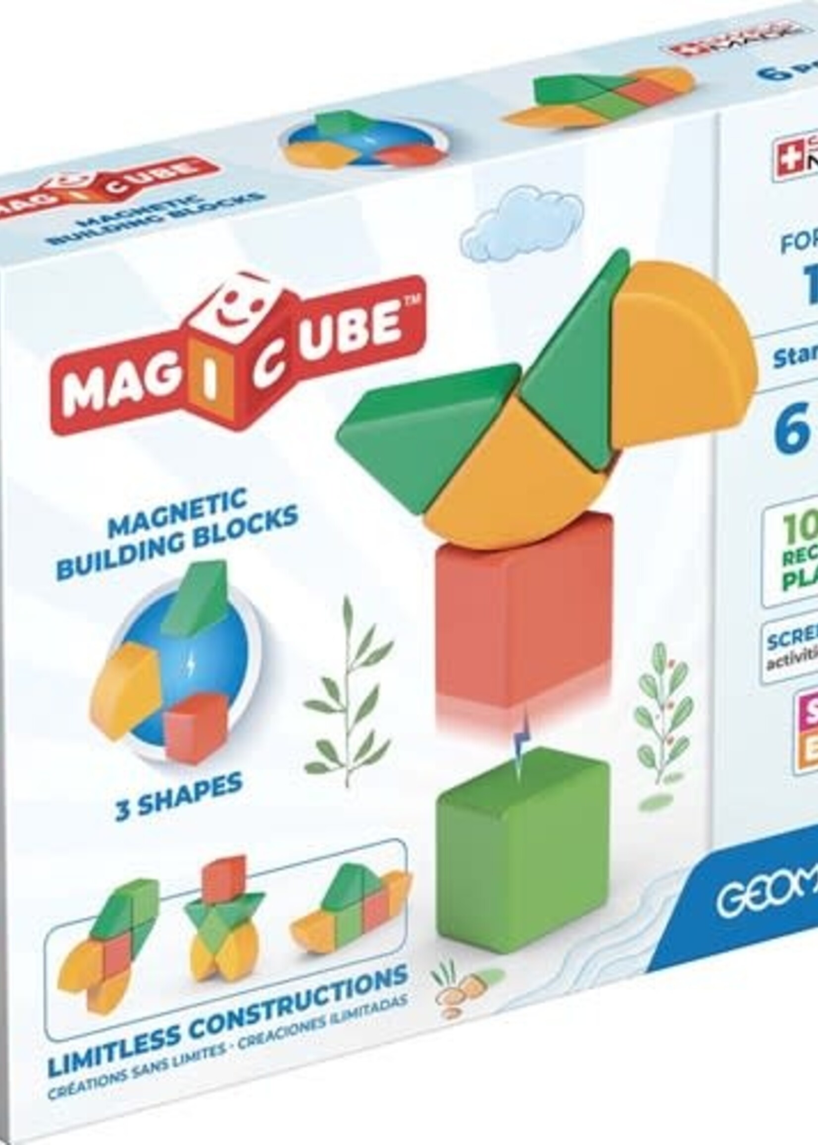Geomag Geomag - magicube starter set 6-delig