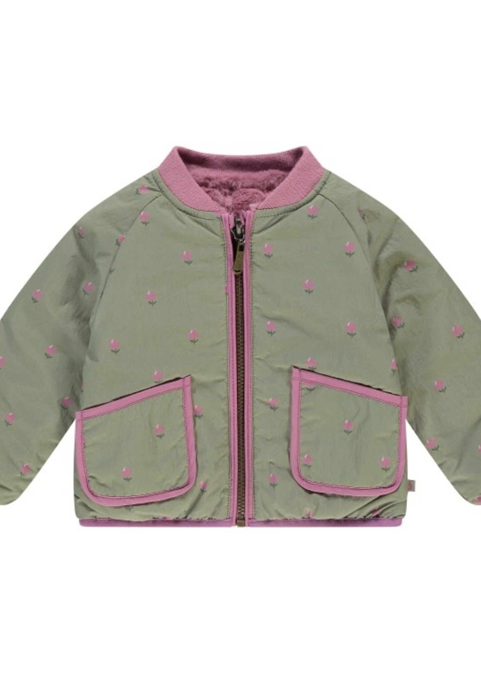 Babyface Babyface - jacket reversible lilac