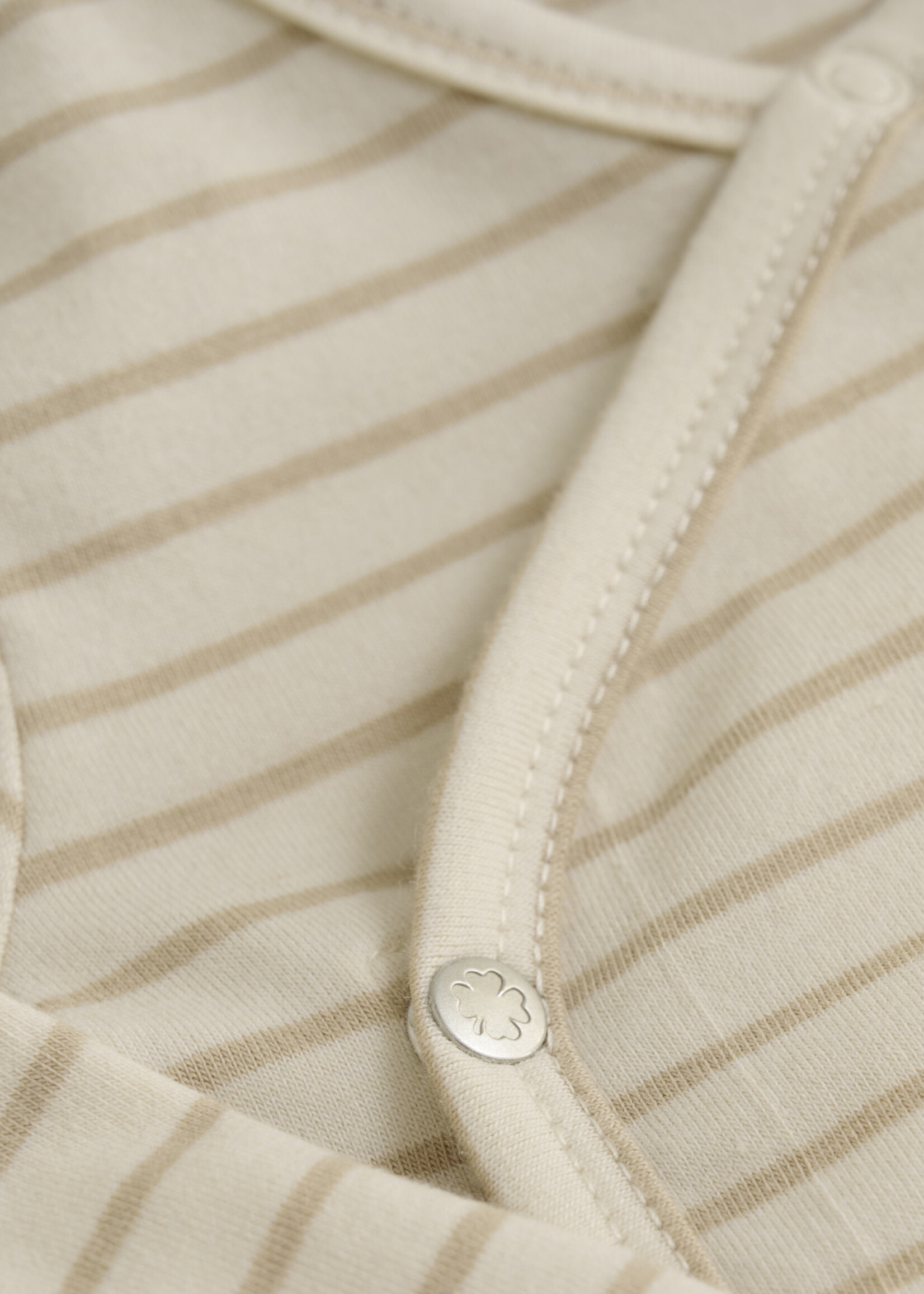 Noppies Noppies - tee wrap nour ls stripe pattern off white