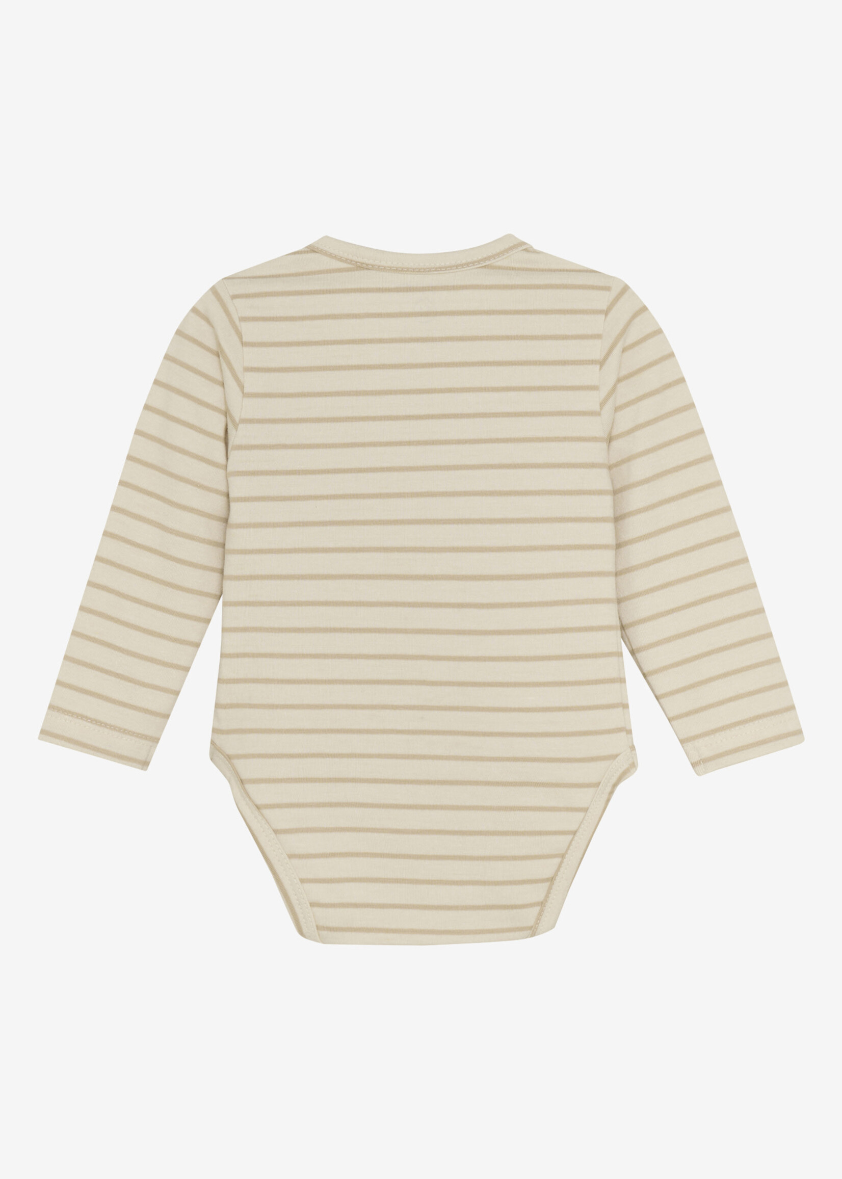 Noppies Noppies - romper navi ls stripe pattern off white