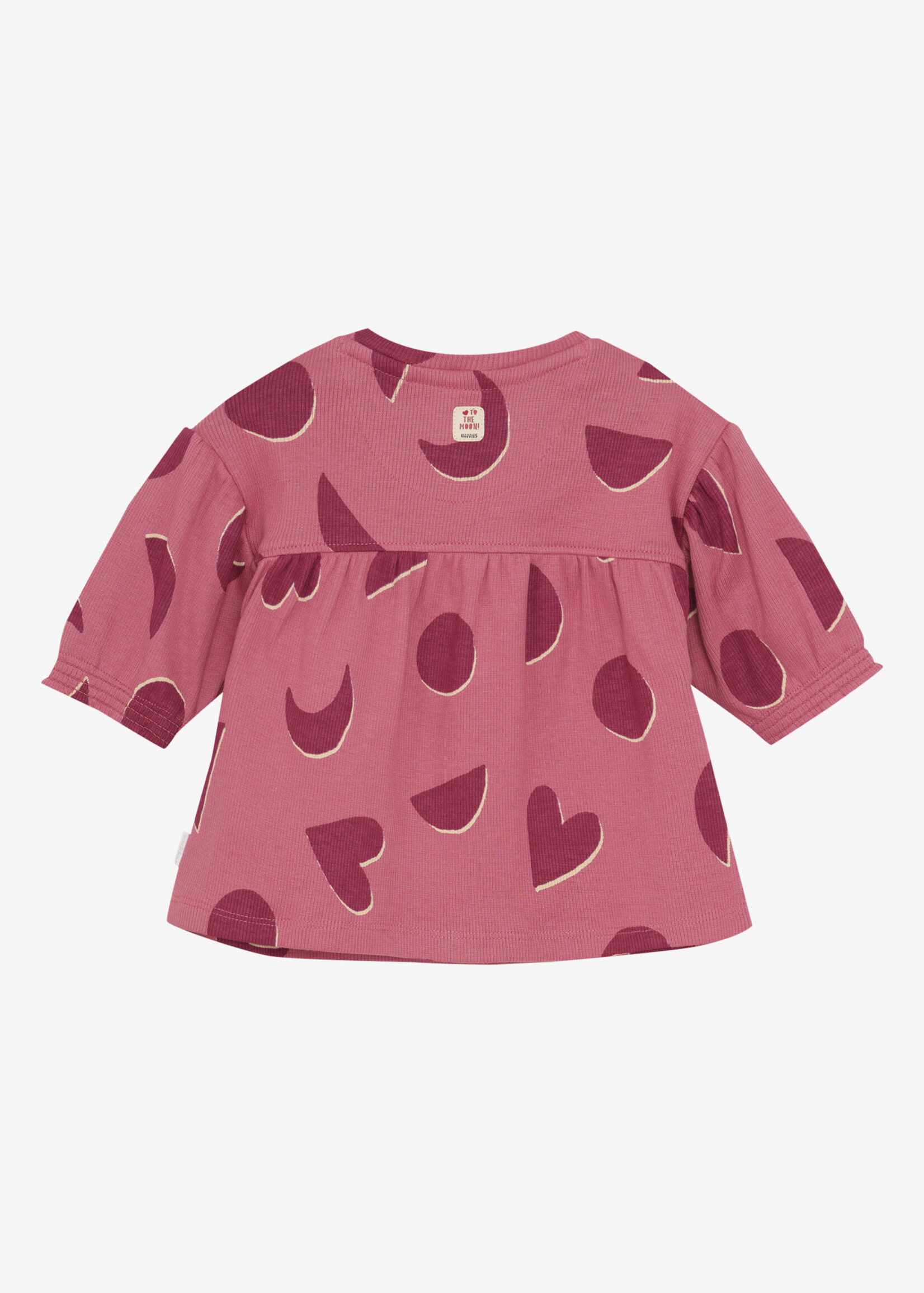 Noppies Noppies - dress tecumseh ls abstract pattern pink