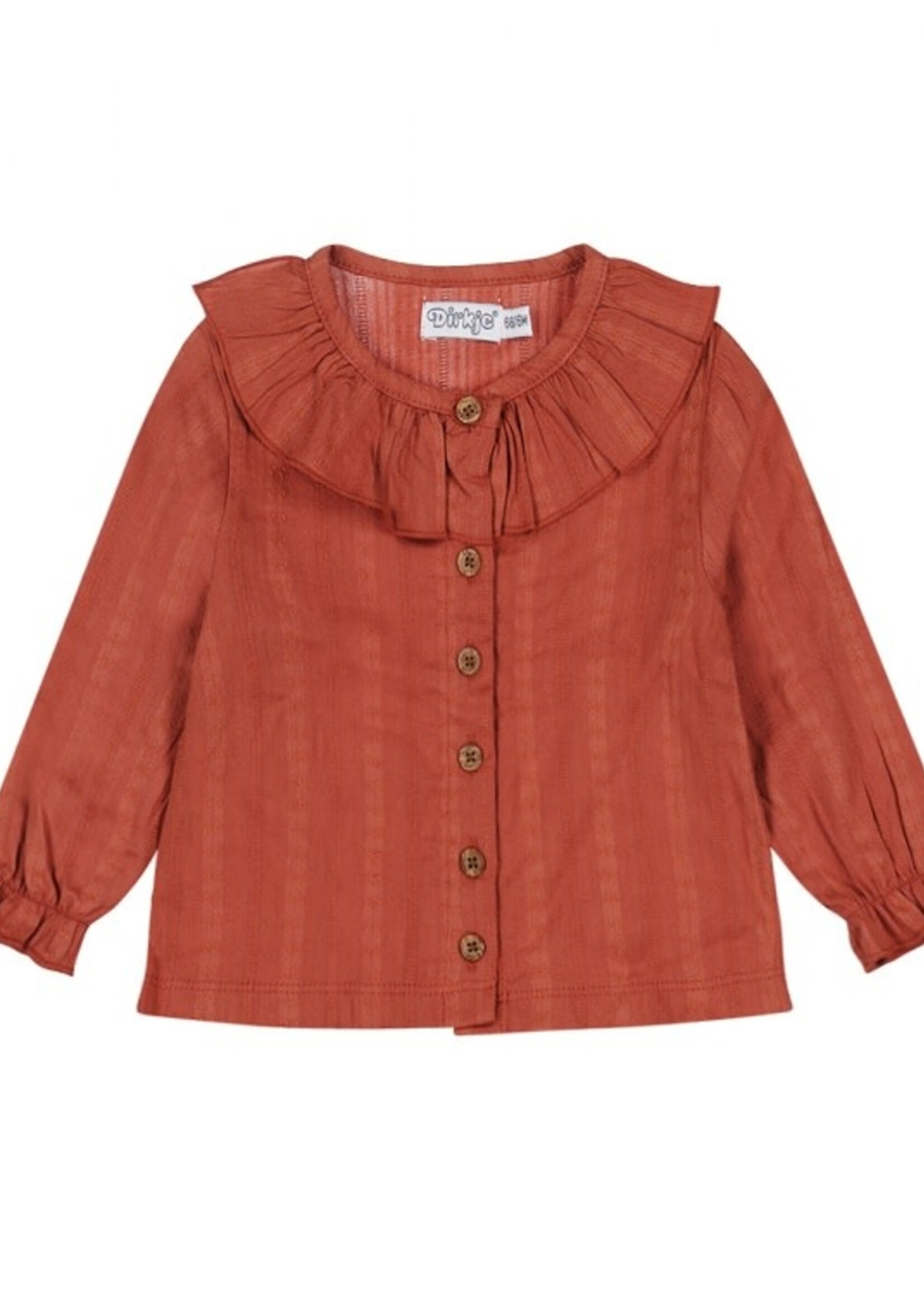 Dirkje Dikrje - blouse A-line terra