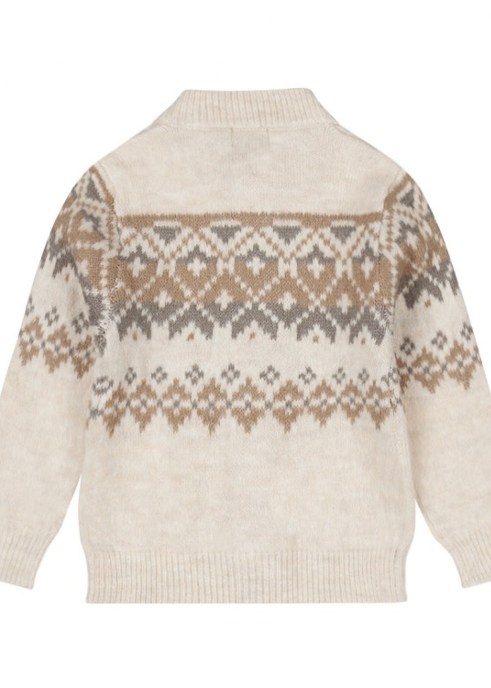 Dirkje Dirkje - cardigan pebble