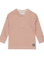 Dirkje Dirkje - t-shirt ls dropped shoulder pebble