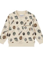 Dirkje Dirkje - sweater loose fit pebble