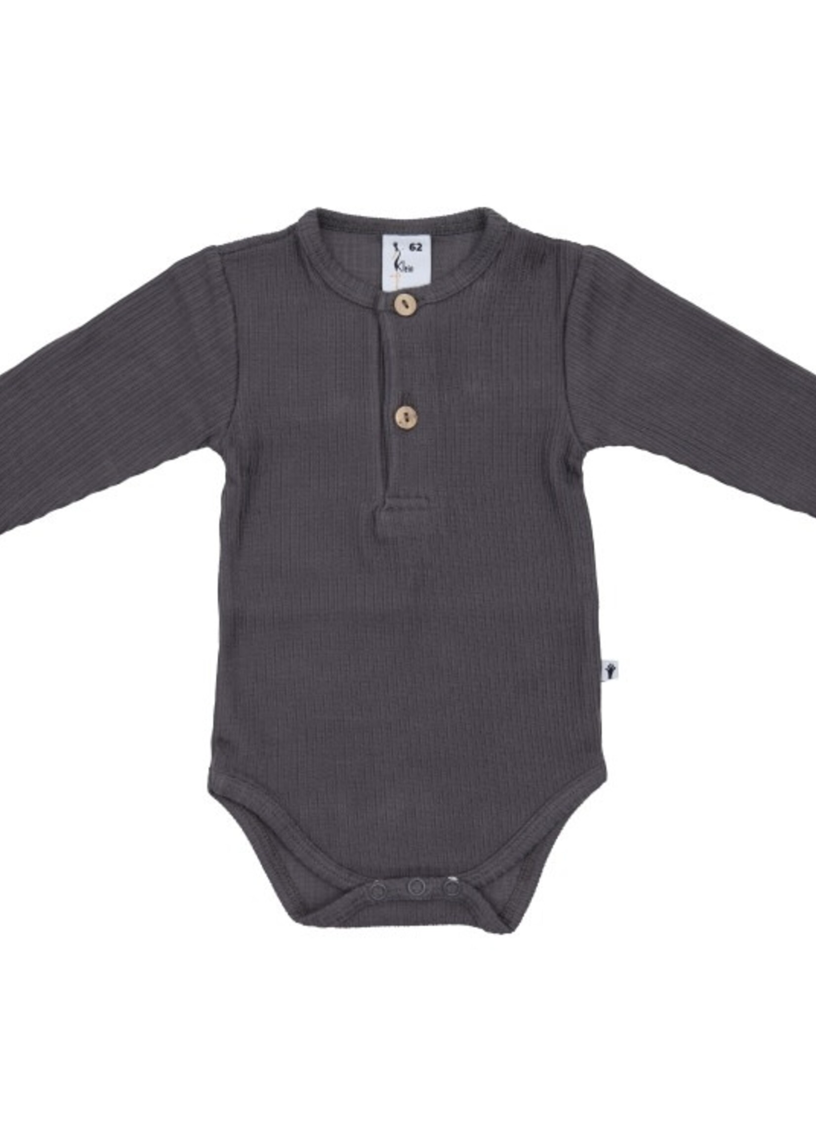 Klein Klein - body buttons rib grey