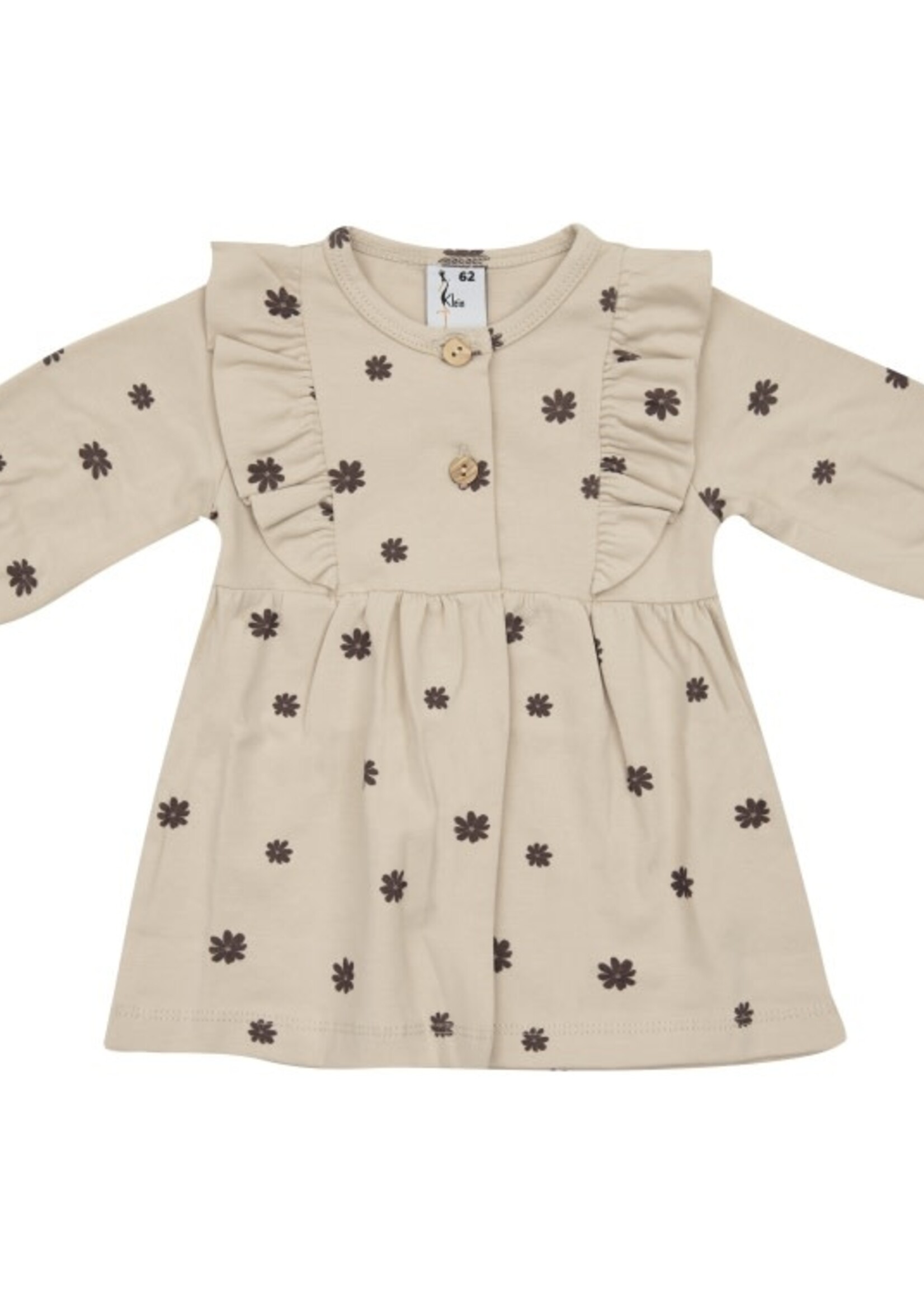 Klein Klein - dress ruffle AOP flower