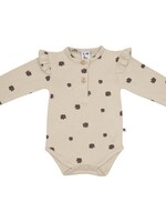 Klein Klein - body ruffle AOP flower