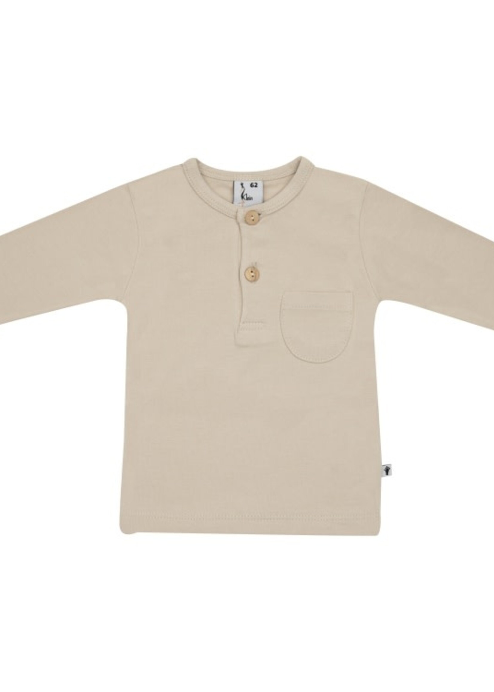 Klein Klein - ls pocket oxford tan beige