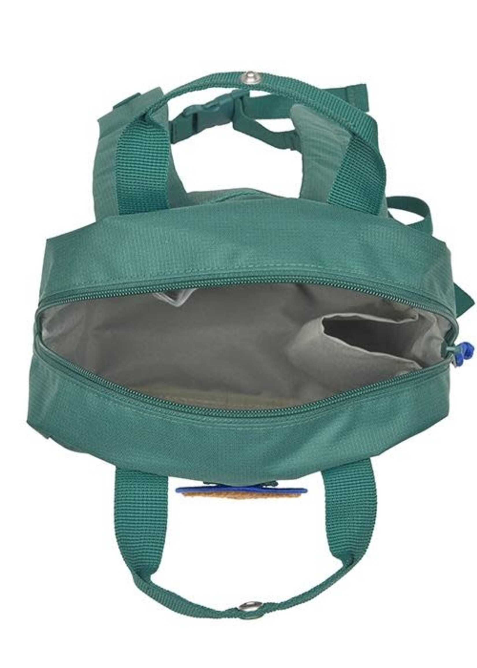 Lassig Lassig - mini square backpack little gang dark green