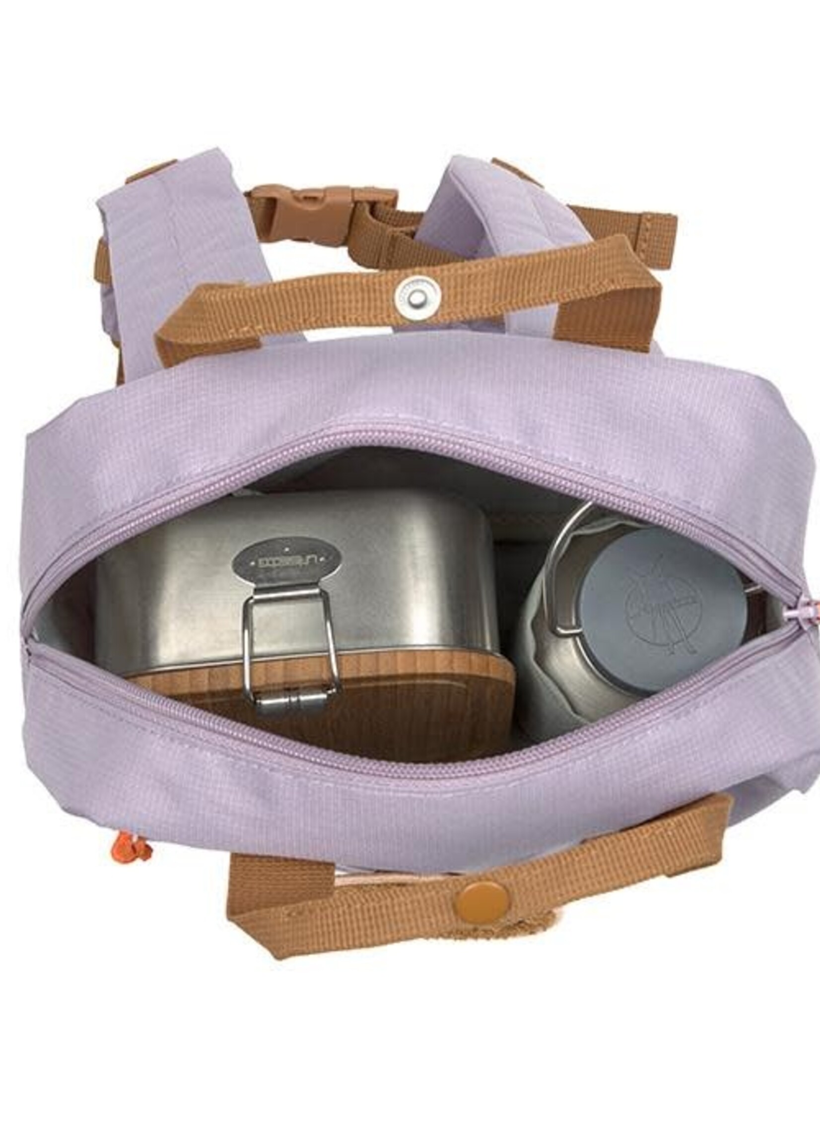 Lassig - mini square backpack little gang lilac