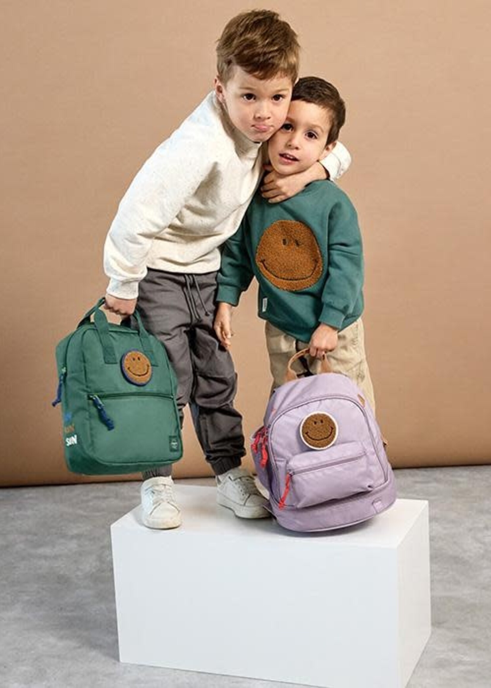 Lassig - mini square backpack little gang lilac