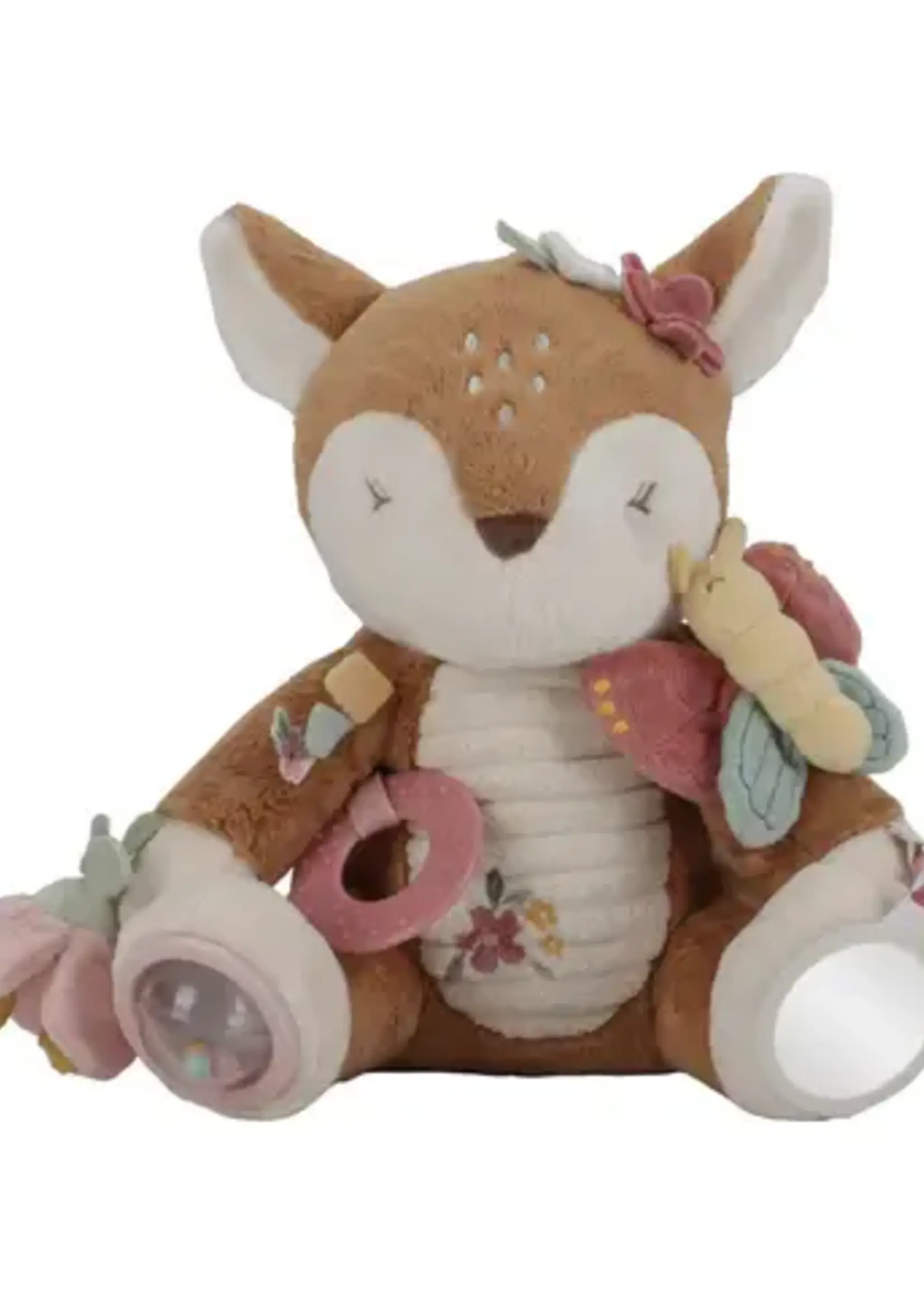 Little Dutch - activiteitenknuffel hert roze - fairy garden