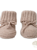 Lodger Lodger - Merino wollen babyslofjes beige