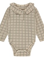 A Tiny Story A Tiny Story - baby romper long sleeve snow