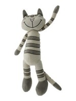 Slungel knuffel kat (32cm)