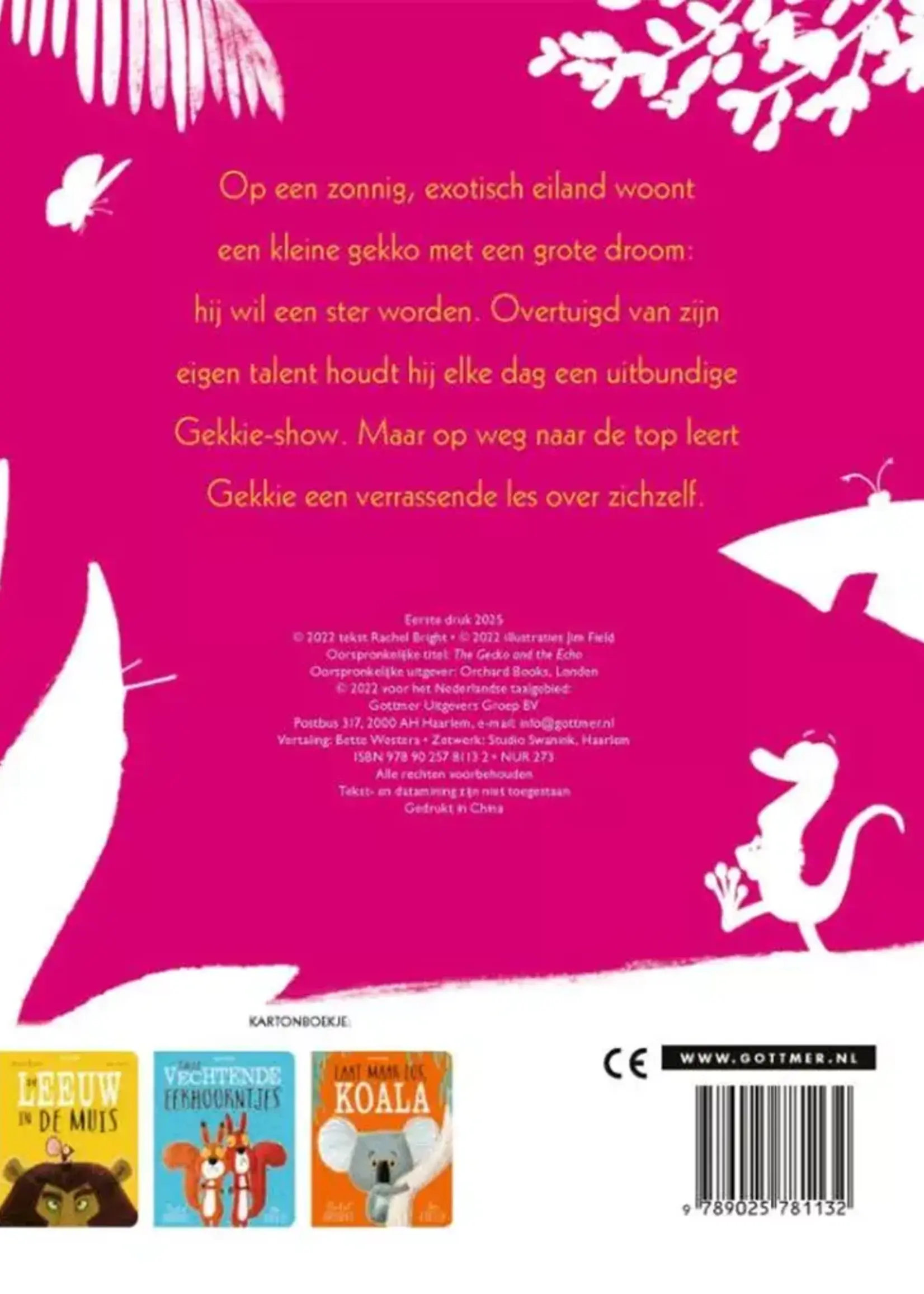 Gottmer Kartonboek: Gekkie de gekko