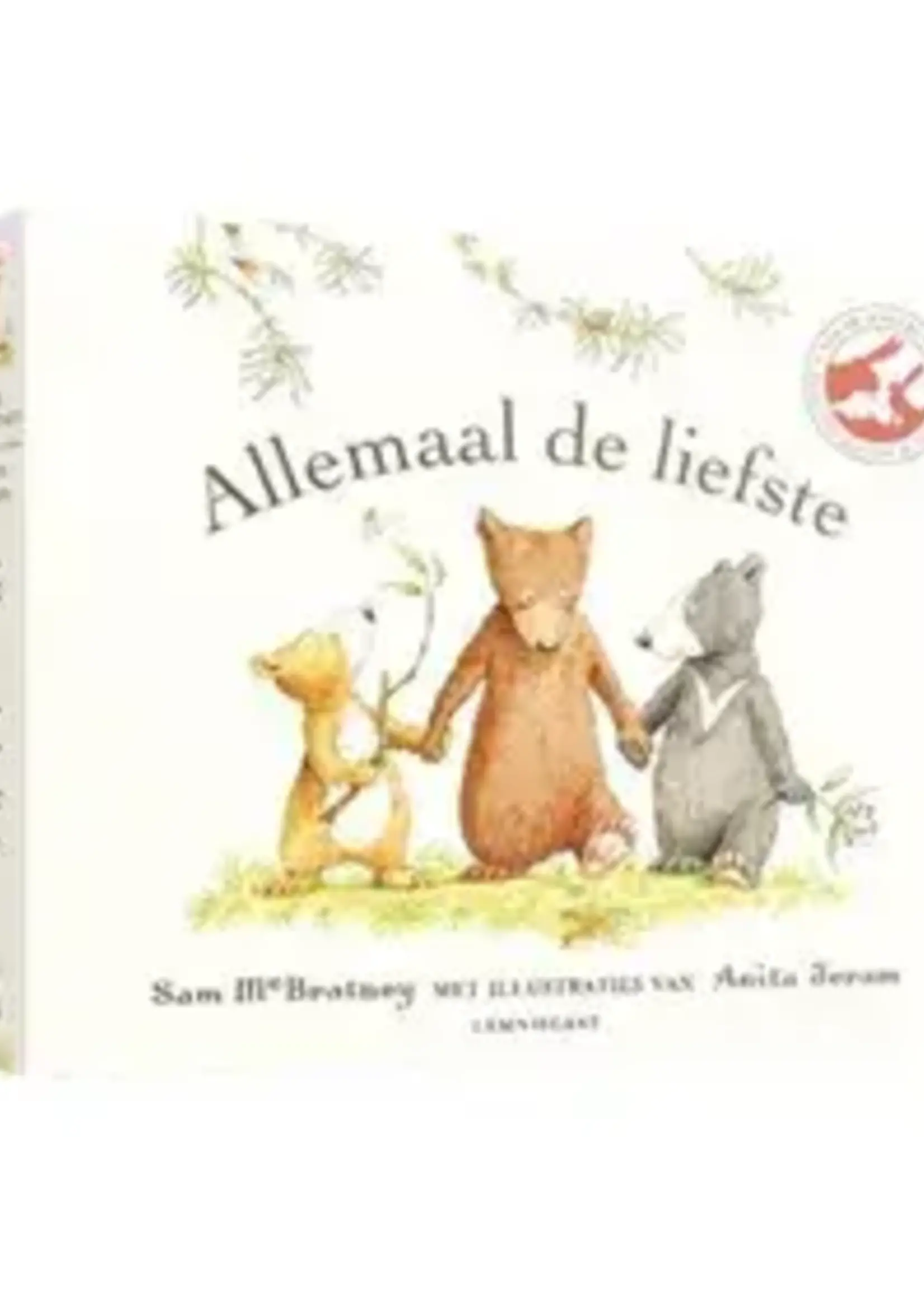 Lemniscaat Allemaal de liefste. Kartonboekje