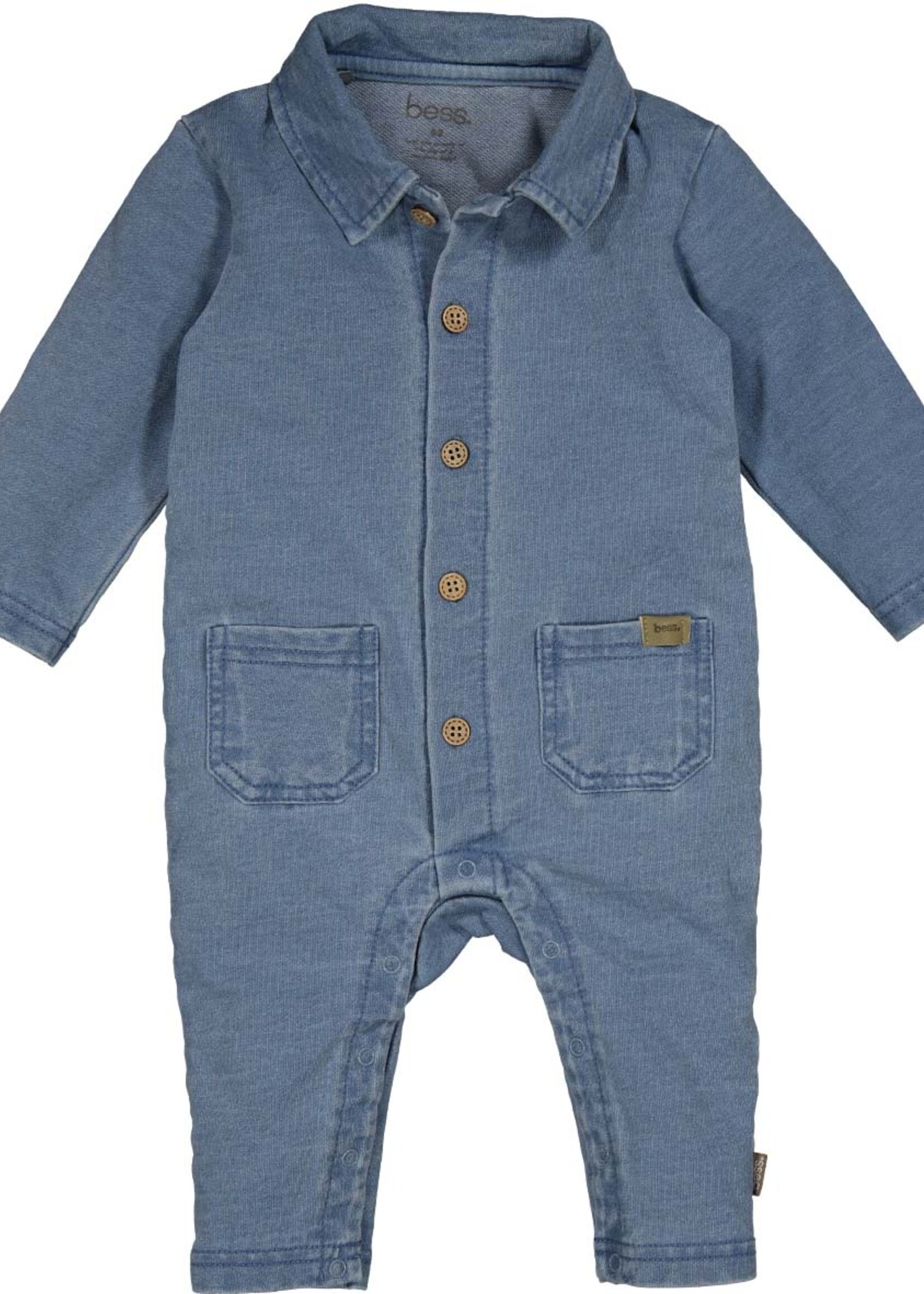Bess Bess - suit jog denim stone wash