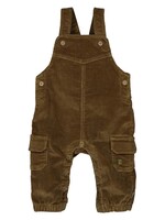 Bess Bess - dungaree pockets babycord walnut
