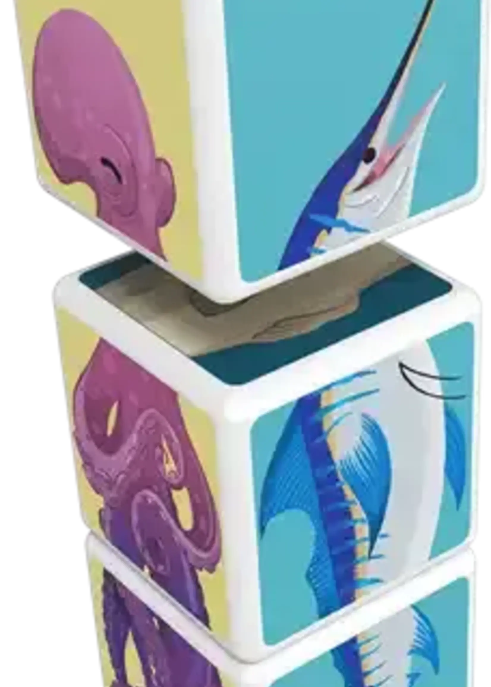 Geomag Geomag Magi cube - mix en match ocean 3pcs