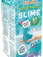 Tuban Tuban - zelf slime maken turquoise glitter met watermeloengeur