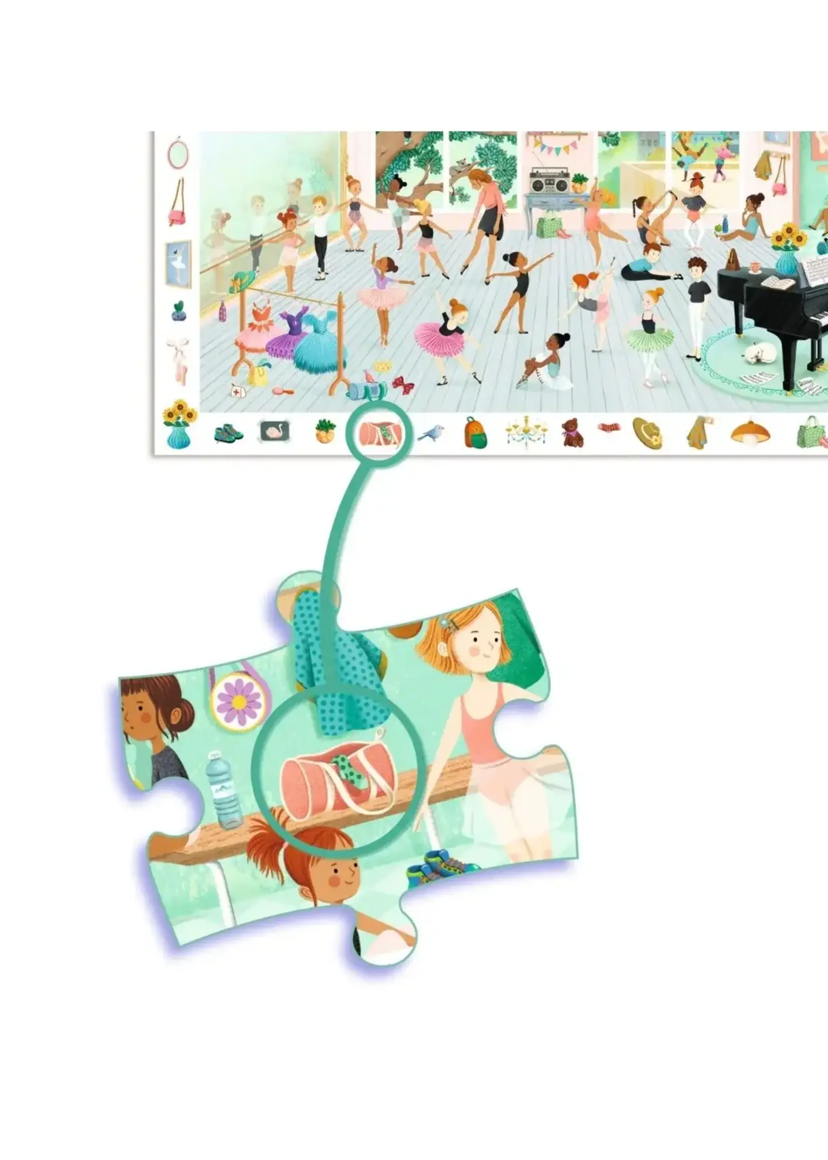 Djeco Djeco - puzzel de dansschool