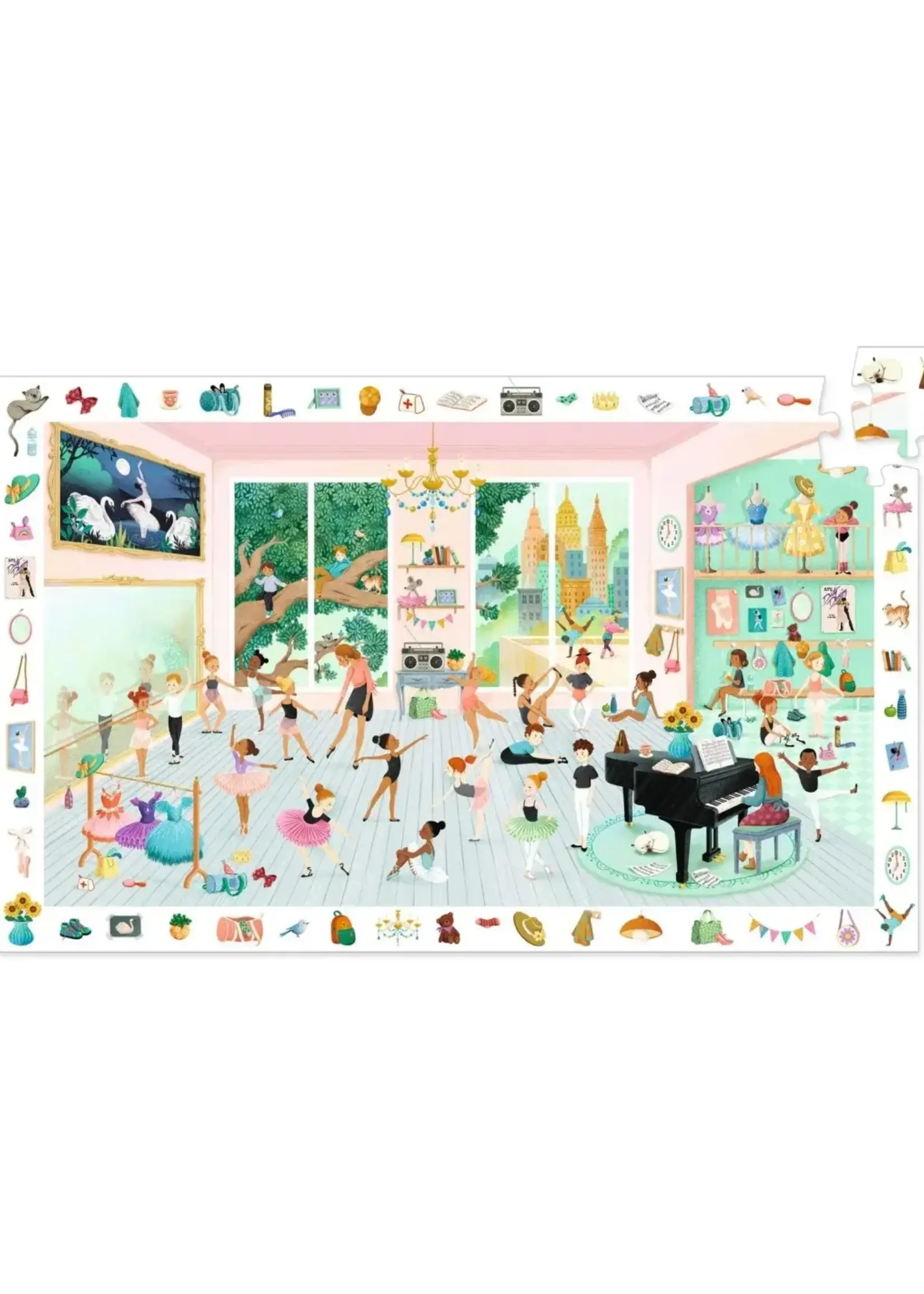 Djeco Djeco - puzzel de dansschool