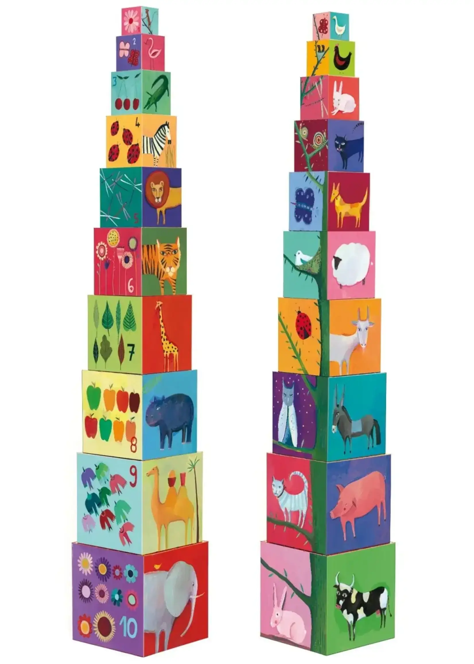 Djeco Djeco - stapeltoren natuur