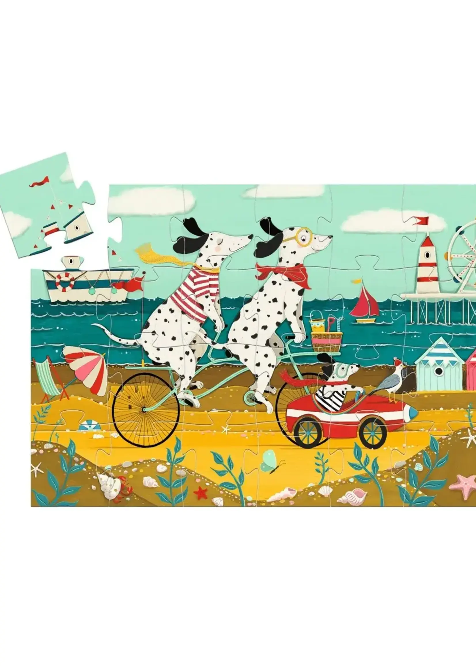 Djeco Djeco - puzzle ollie de dalmatier