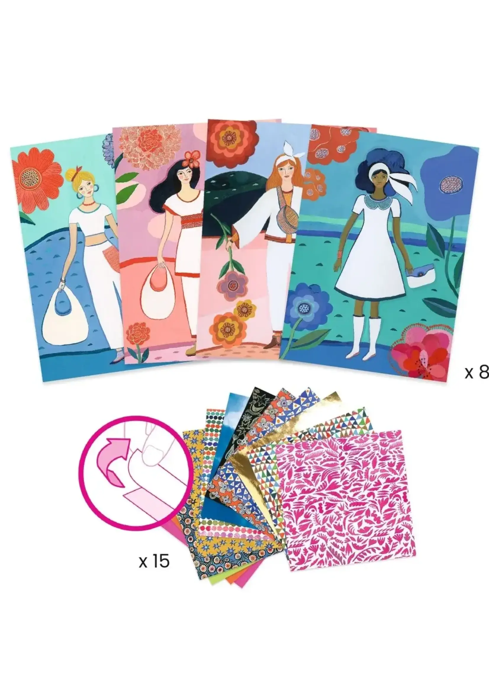 Djeco Djeco - 8 patrooncollages