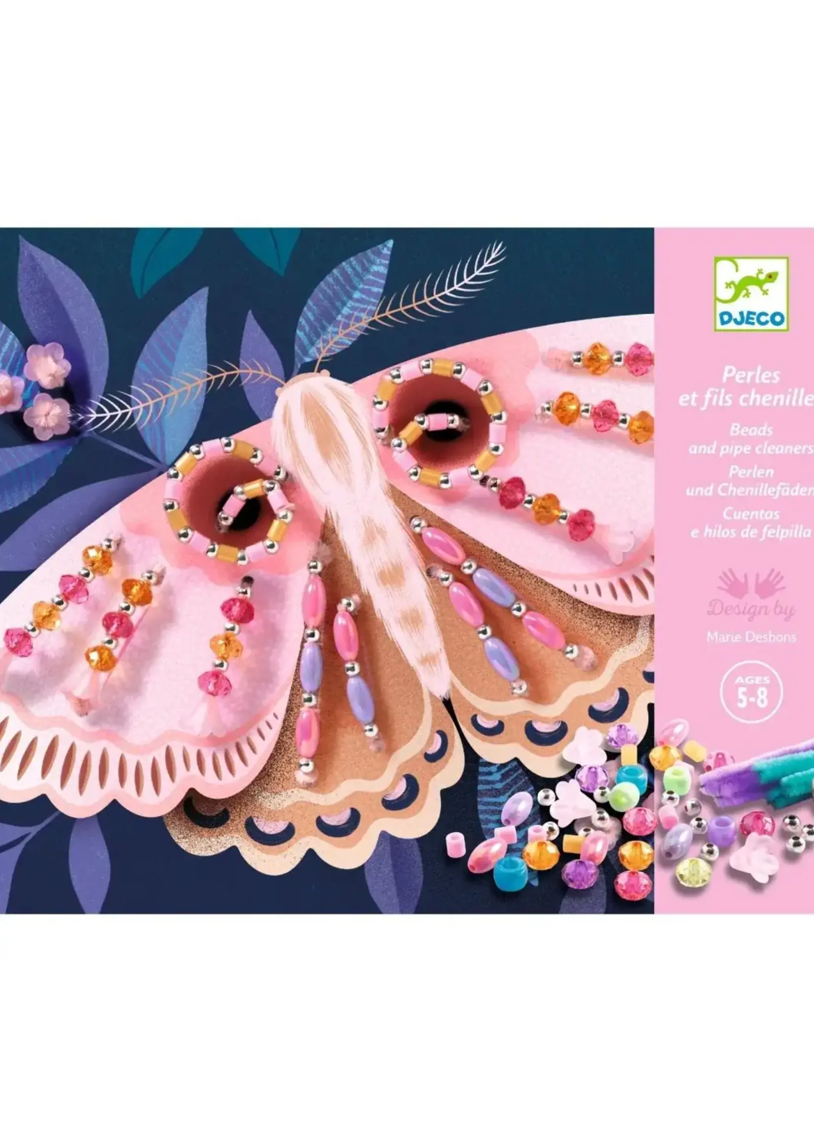 Djeco Djeco - kralen en chenilledraad, schitteren in de nacht