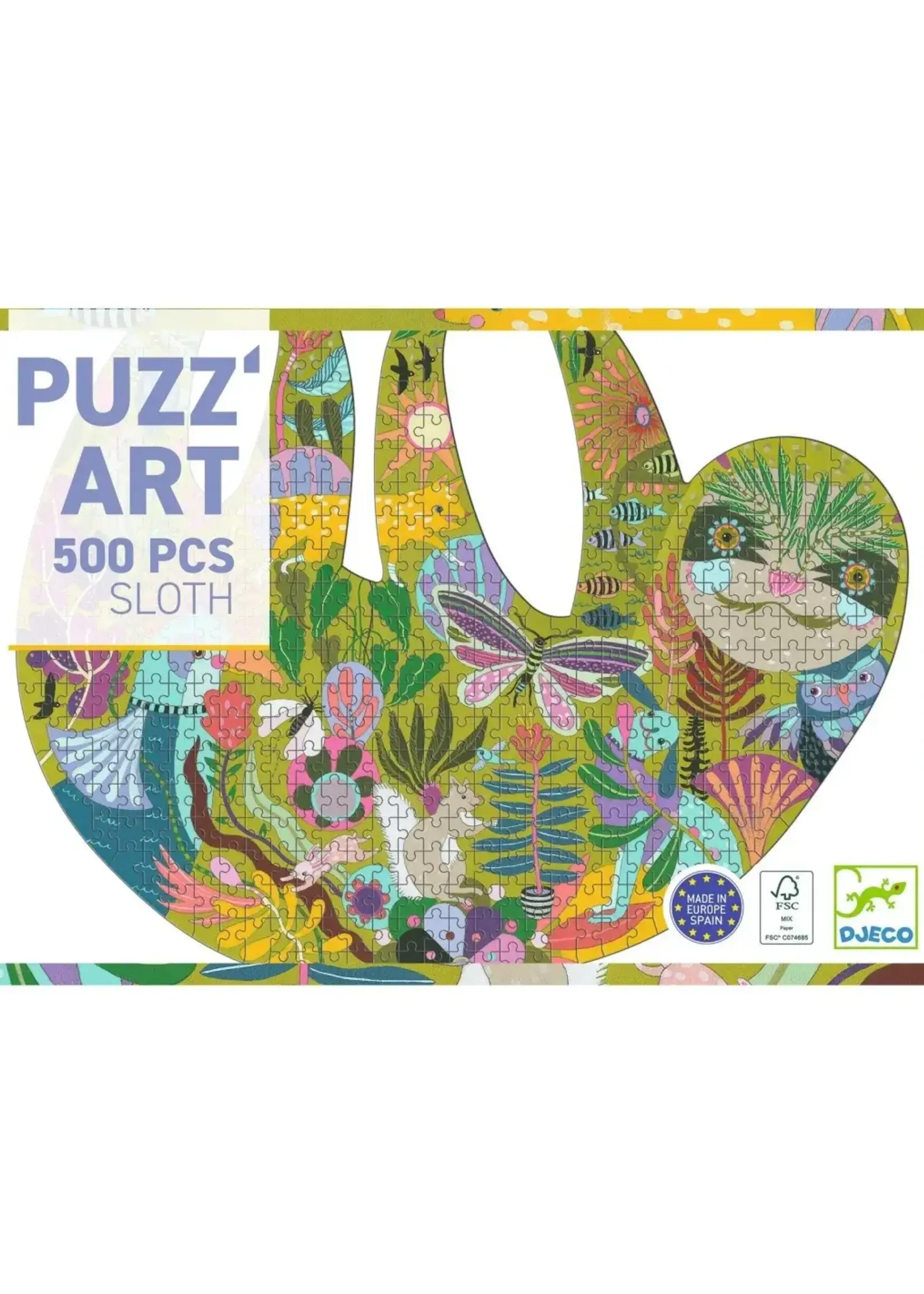 Djeco Djeco - puzzle sloth 500 stuks