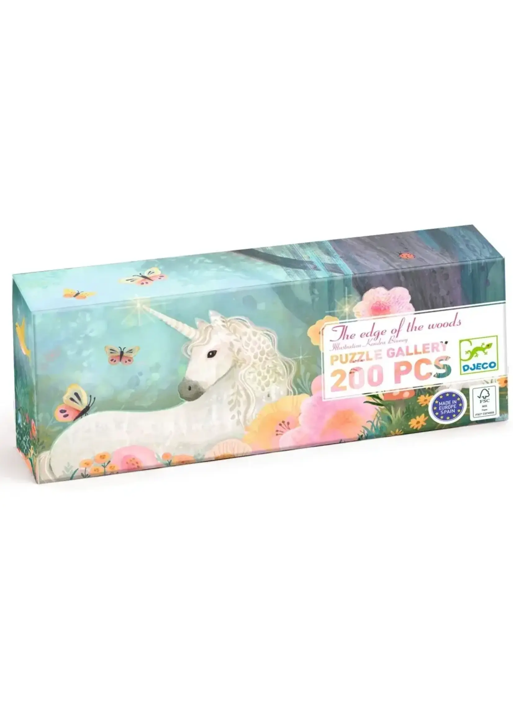 Djeco Djeco - puzzle the edge of the woods 200 pcs