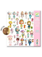 Djeco Djeco - metallic stickers de kleine wereld van Tinyly